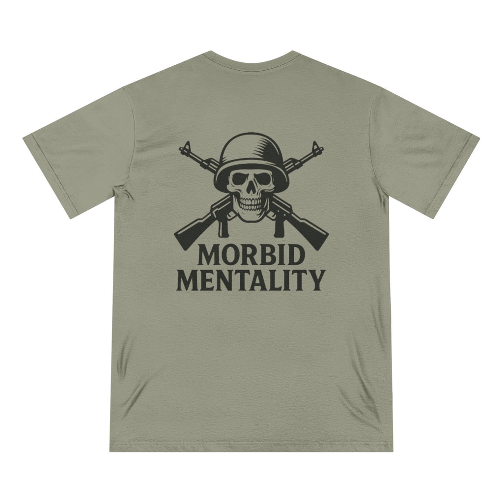Morbid Mentality T-Shirt | Skull Graphic Tee, Casual Wear, Gift for Halloween, Punk Style, Everyday Comfort