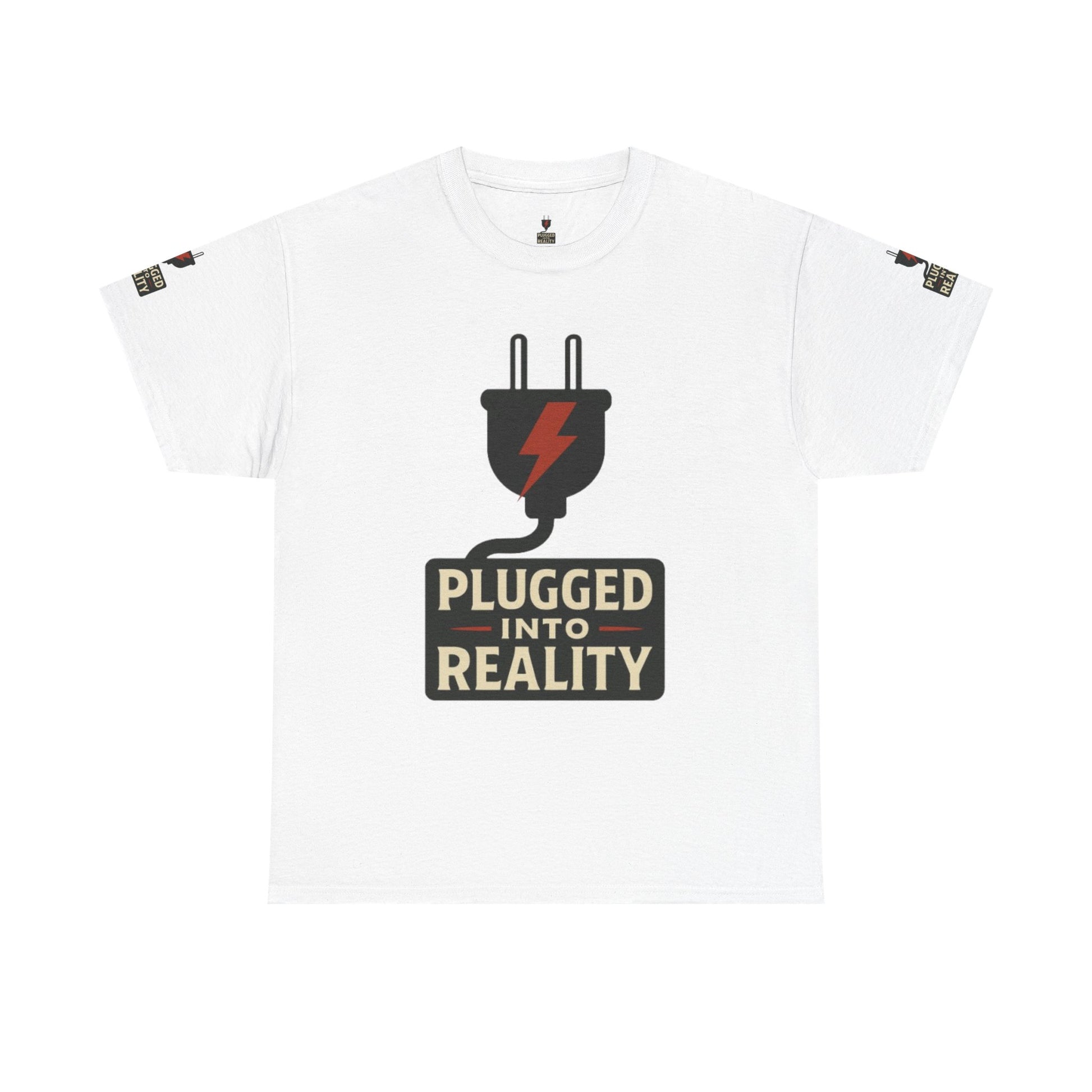 Unplugged Reality Tee - Fun Casual Shirt, Gift for Tech Enthusiasts, Graphic Tee for Friends, Quirky Everyday Wear, Recharge Your Vibe!