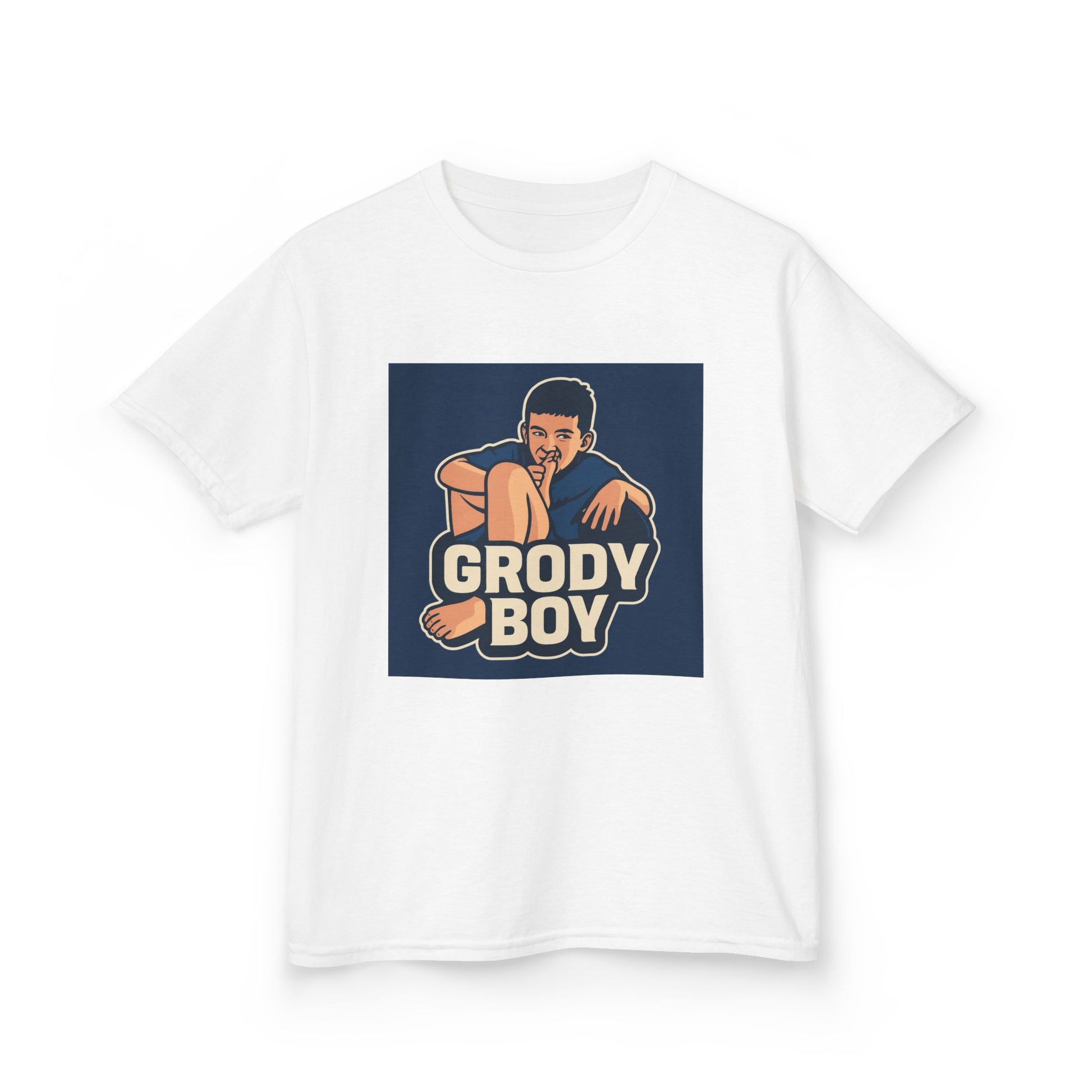 Grody Boy Kids Tee - Fun Casual Wear, Perfect for Playtime, Birthdays, Everyday Adventures, Unisex Kids Apparel
