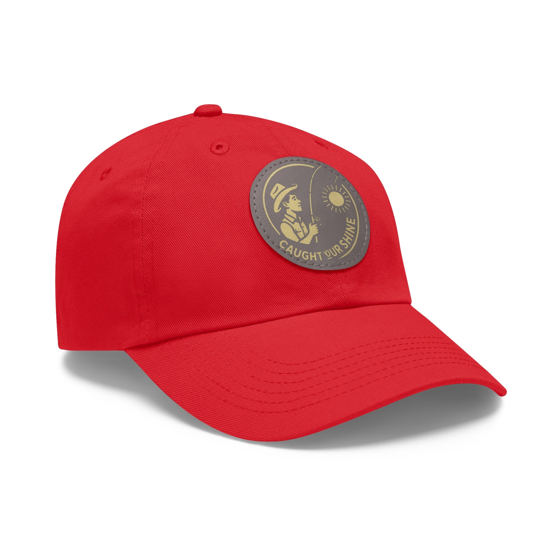 Stylish Dad Hat with Leather Patch | Perfect for Outdoors, Gift for Dads, Casual Wear, Summer Adventures, Trendy Accessories