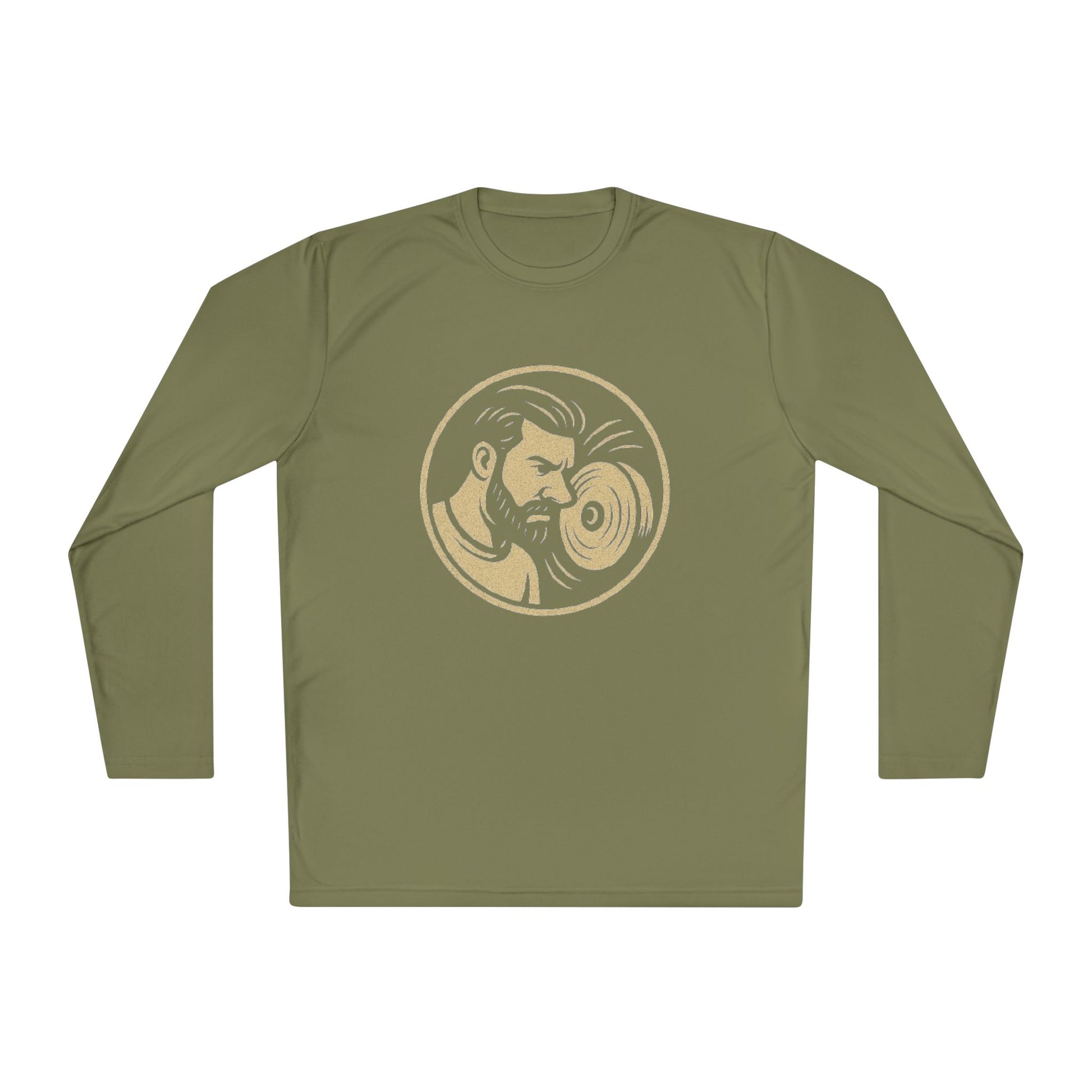 Unisex Lightweight Long Sleeve Tee with Retro DJ Design, Perfect for Music Lovers, Festival Outfits, Casual Wear, Gift for Him