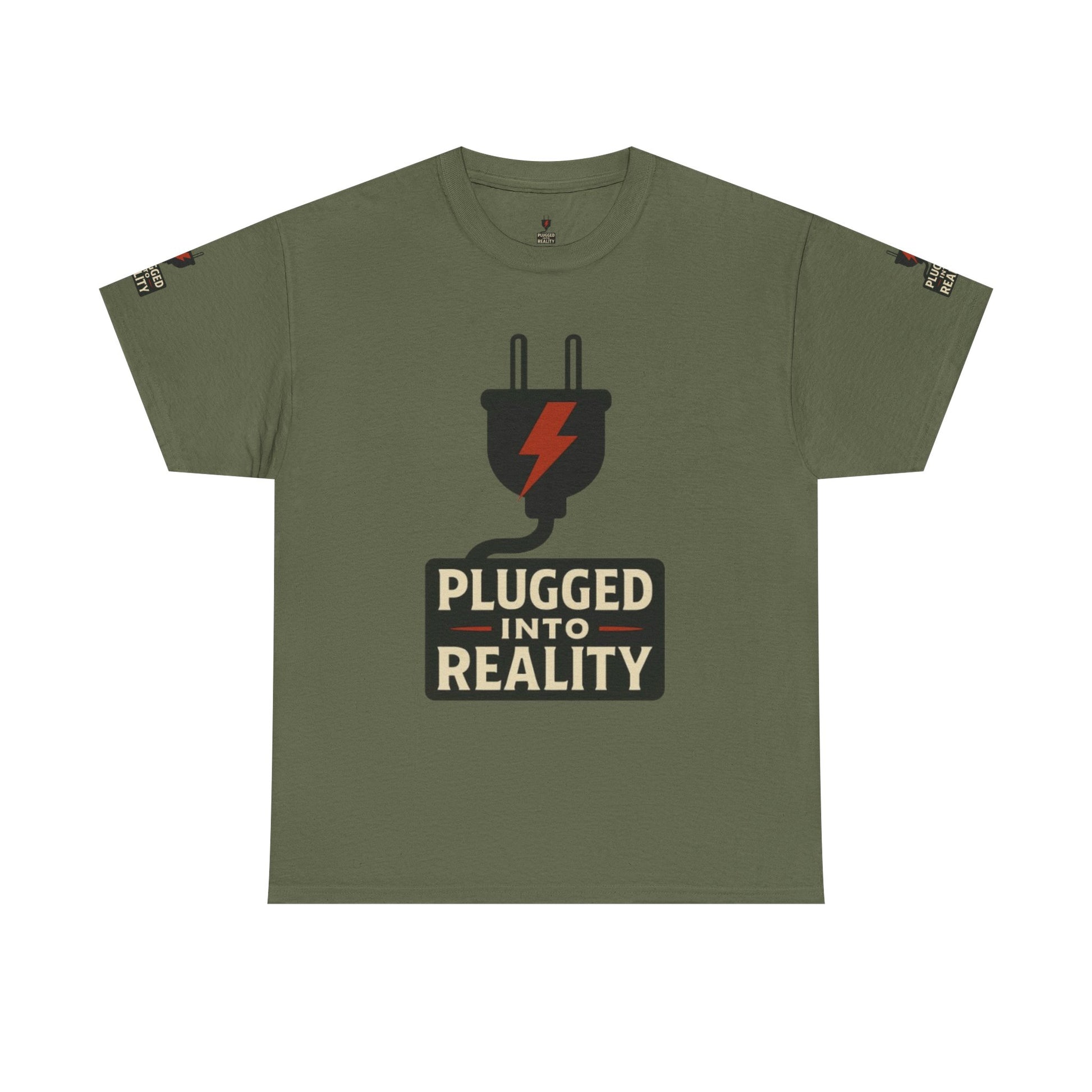Unplugged Reality Tee - Fun Casual Shirt, Gift for Tech Enthusiasts, Graphic Tee for Friends, Quirky Everyday Wear, Recharge Your Vibe!