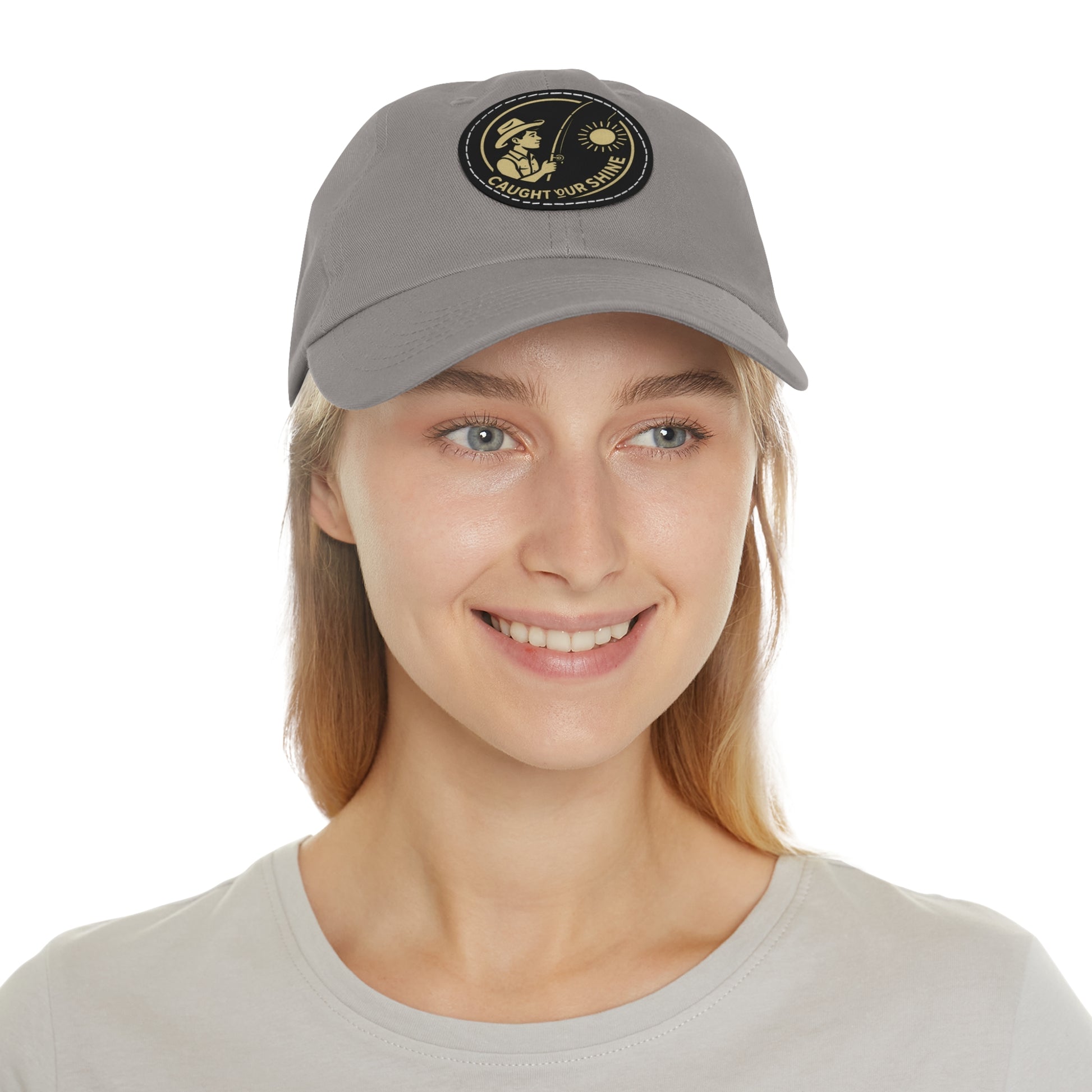 Stylish Dad Hat with Leather Patch | Perfect for Outdoors, Gift for Dads, Casual Wear, Summer Adventures, Trendy Accessories