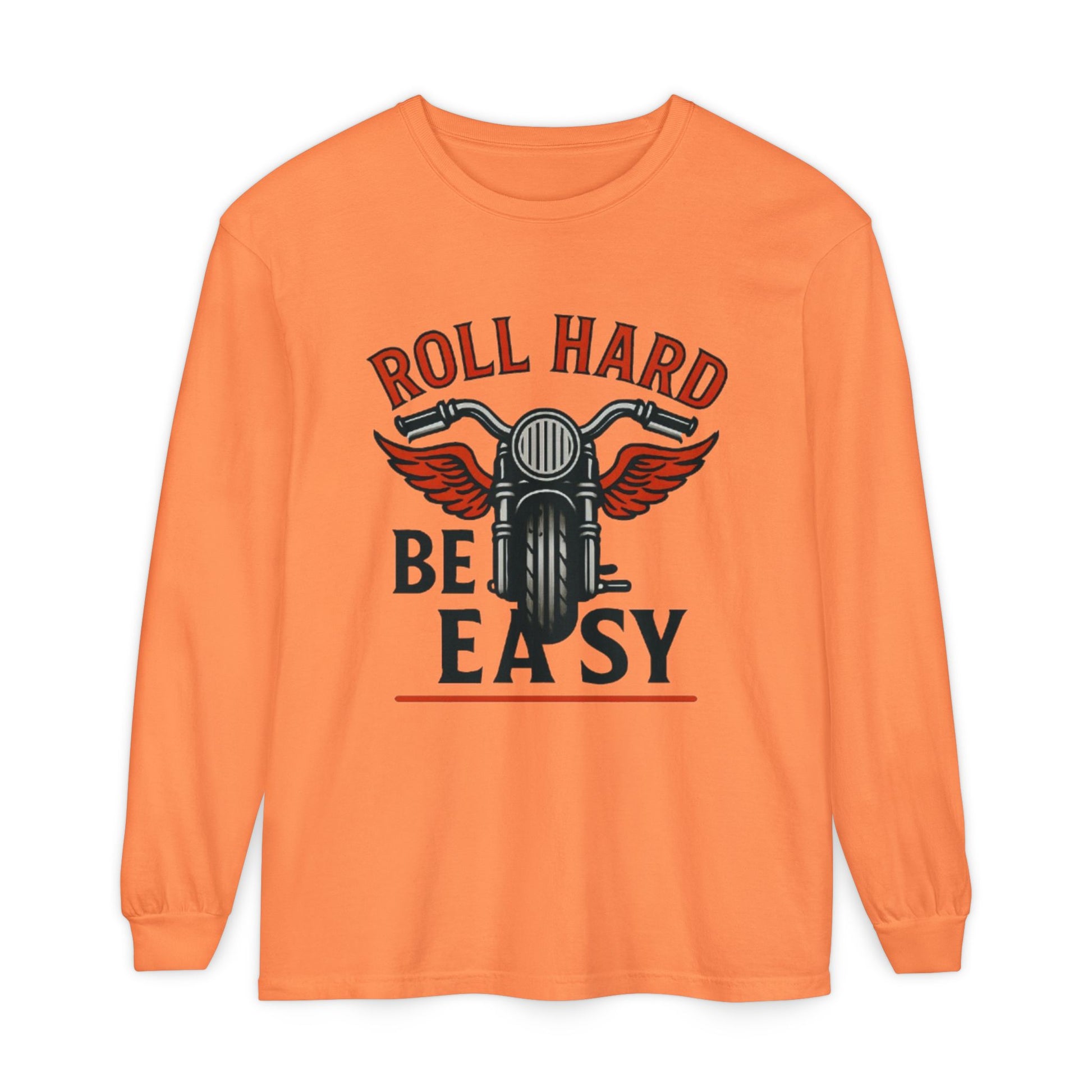 Unisex Garment-dyed Long Sleeve T-Shirt