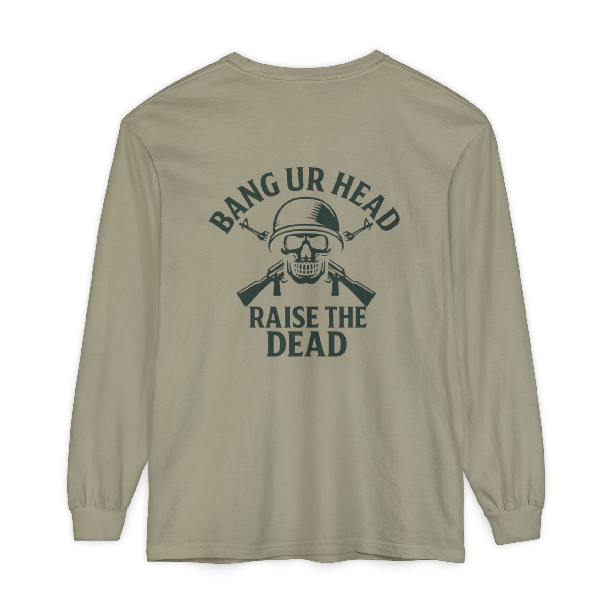 Unisex Garment-dyed Long Sleeve T-Shirt