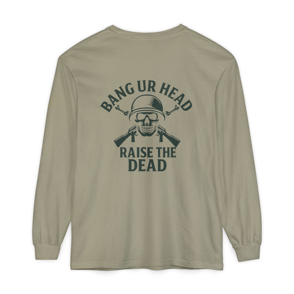 Unisex Garment-dyed Long Sleeve T-Shirt