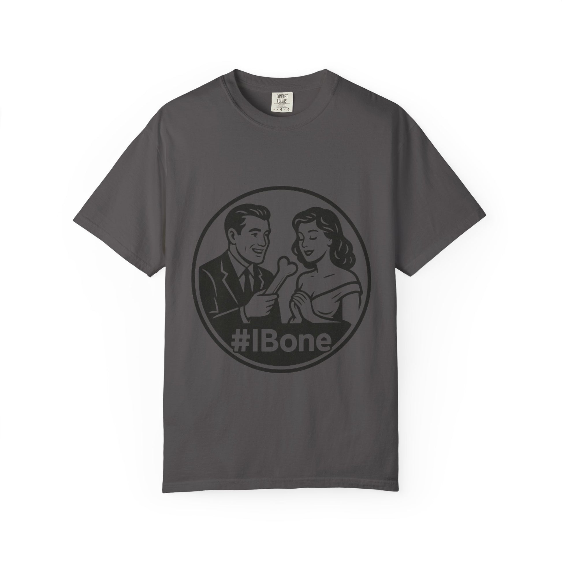 Playful Unisex T-Shirt: #IBone Design, Cute Couple Humor Tee, Gift for Couples, Funny Graphic Shirt, Casual Wear