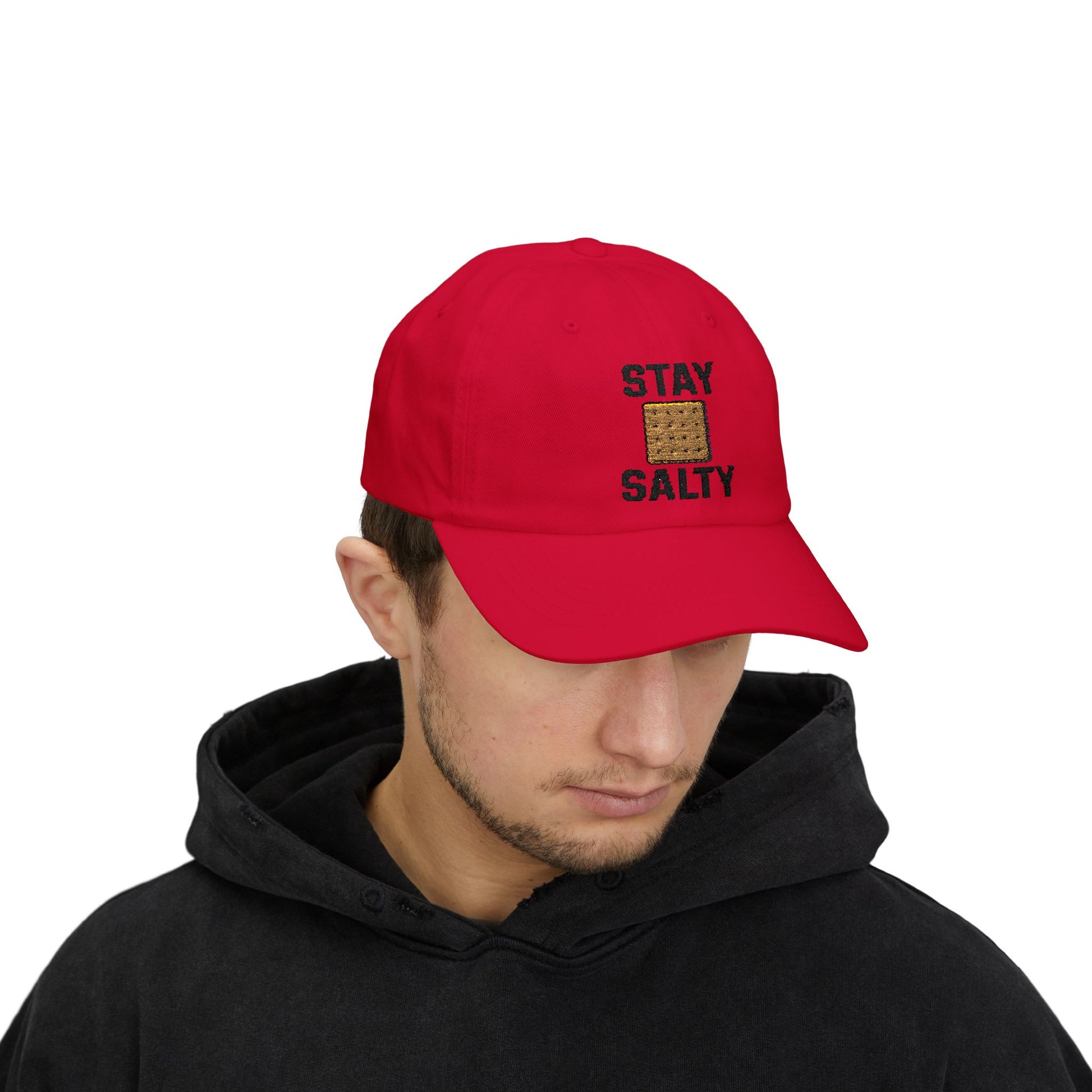 Stylish Dad Cap - Stay Salty Hat for Casual Outings, Beach Days, Father's Day Gift, Summer Accessory, Everyday Wear