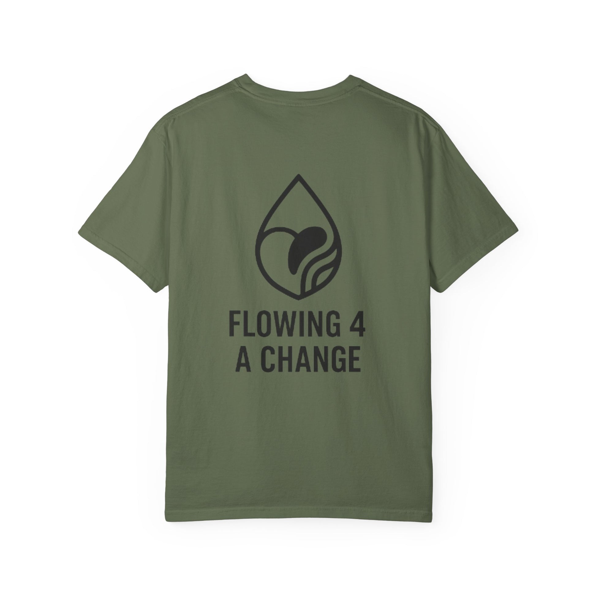 T-Shirt adapt fast, stay human Unisex Garment-Dyed