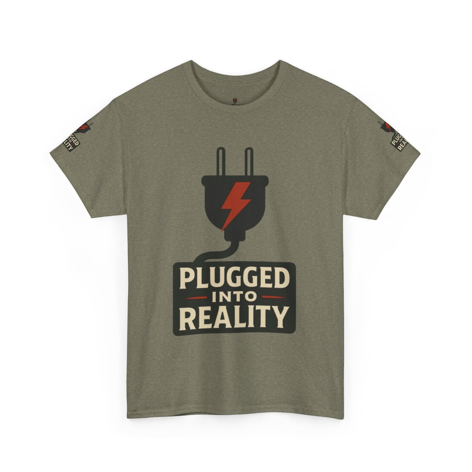 Unplugged Reality Tee - Fun Casual Shirt, Gift for Tech Enthusiasts, Graphic Tee for Friends, Quirky Everyday Wear, Recharge Your Vibe!