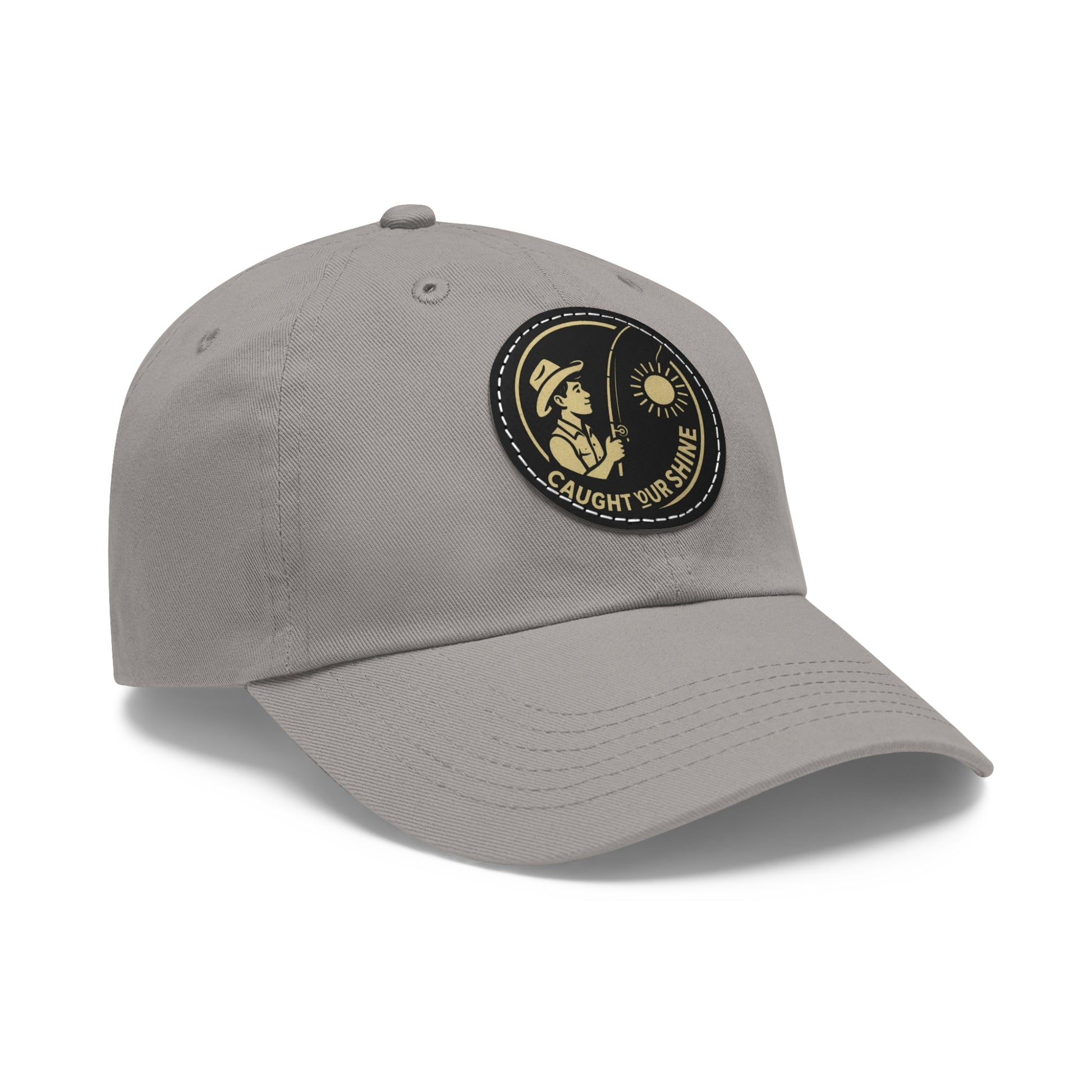 Stylish Dad Hat with Leather Patch | Perfect for Outdoors, Gift for Dads, Casual Wear, Summer Adventures, Trendy Accessories