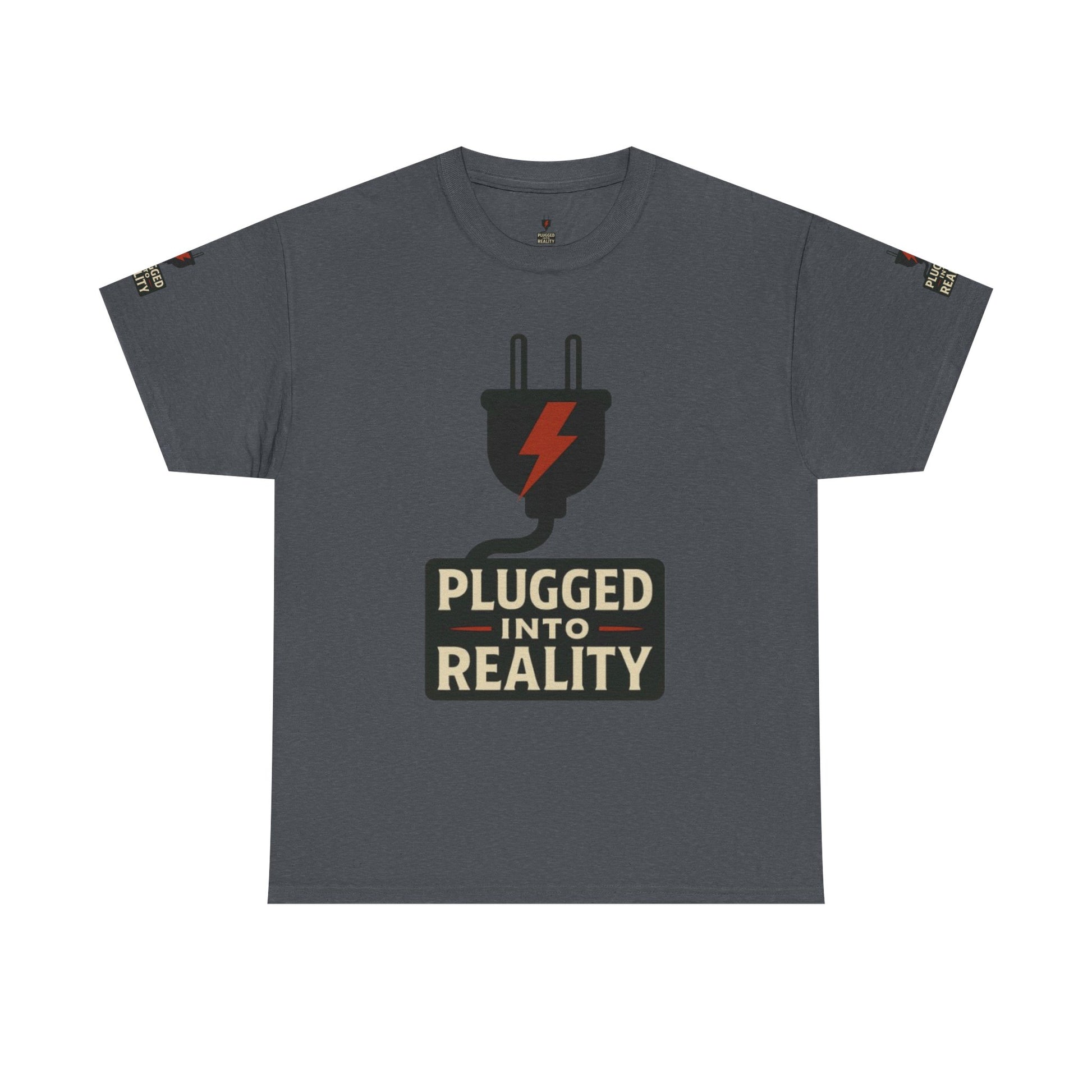 Unplugged Reality Tee - Fun Casual Shirt, Gift for Tech Enthusiasts, Graphic Tee for Friends, Quirky Everyday Wear, Recharge Your Vibe!