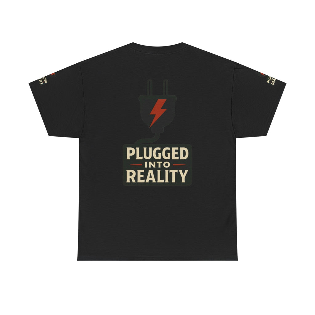 Unplugged Reality Tee - Fun Casual Shirt, Gift for Tech Enthusiasts, Graphic Tee for Friends, Quirky Everyday Wear, Recharge Your Vibe!