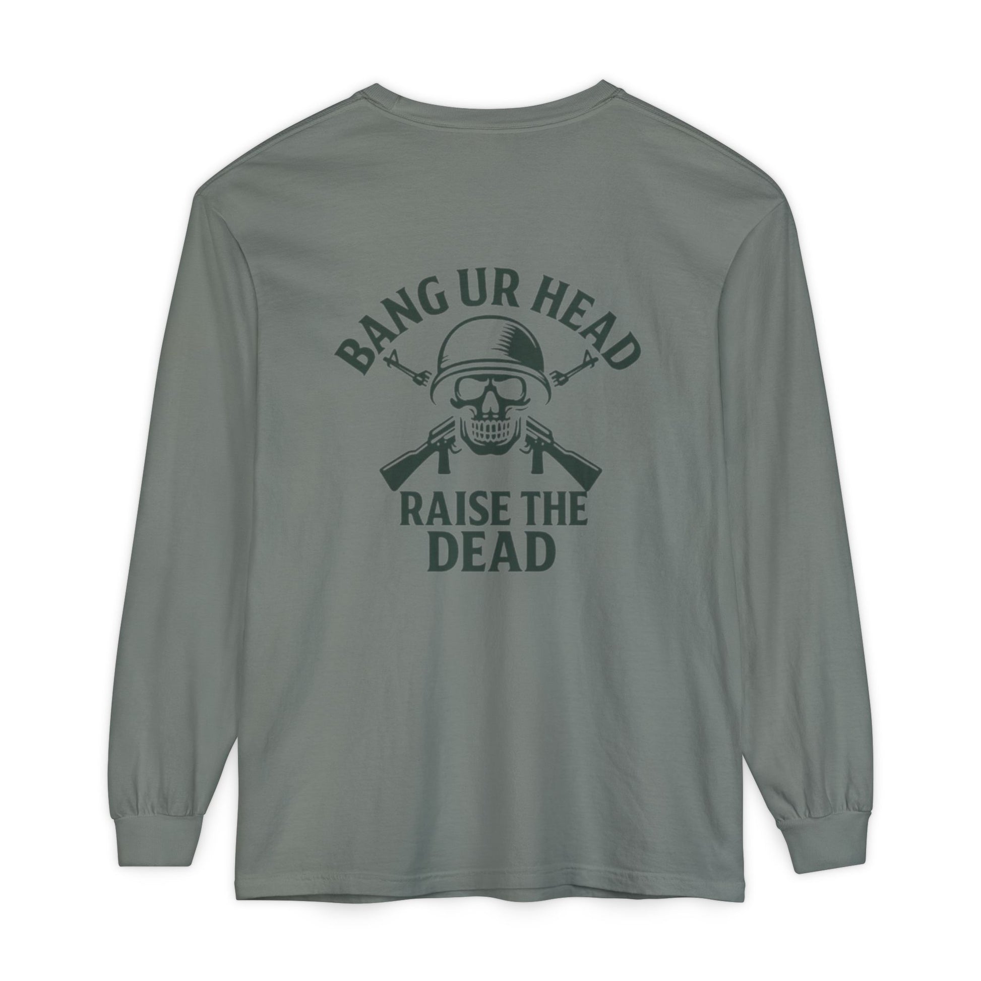 Unisex Garment-dyed Long Sleeve T-Shirt