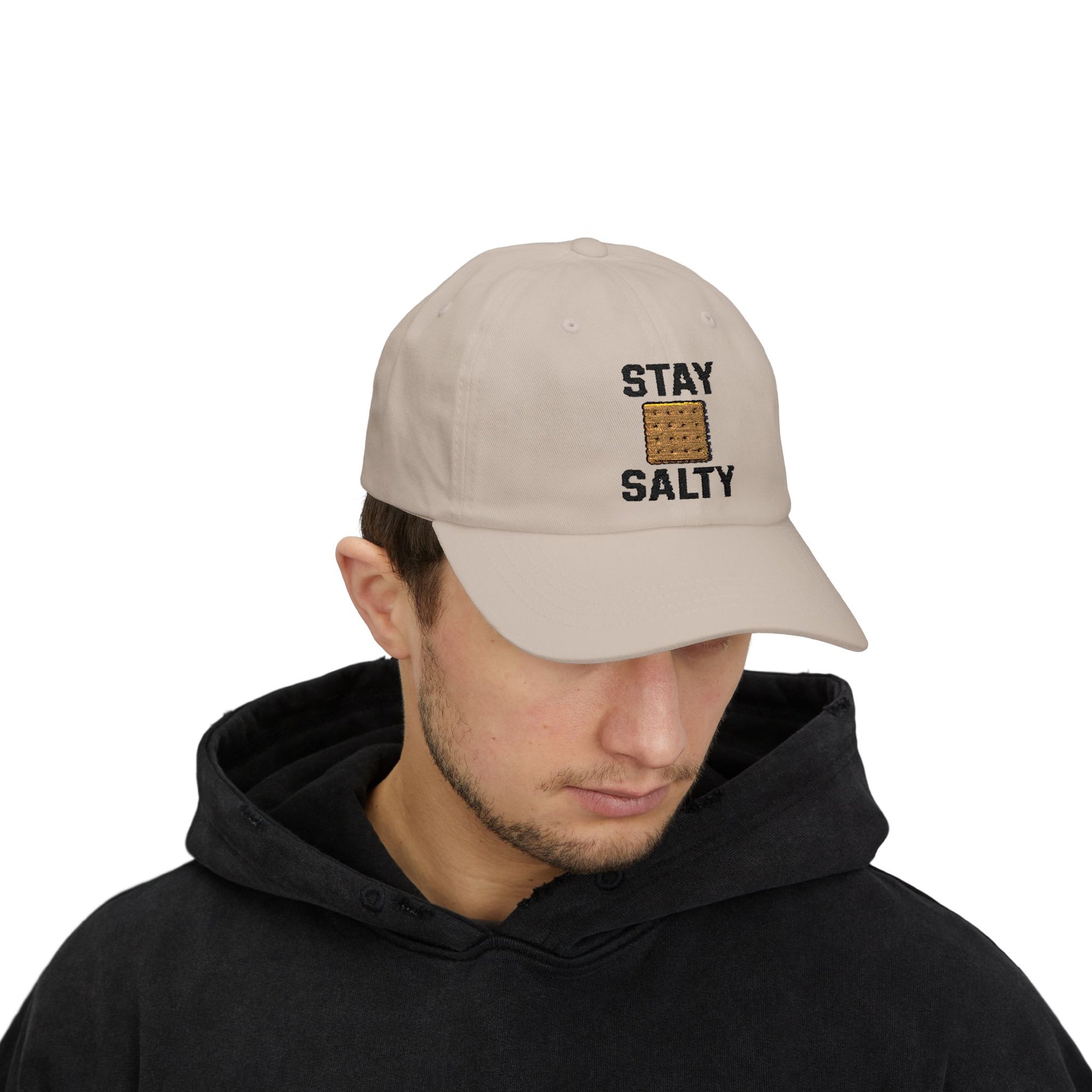 Stylish Dad Cap - Stay Salty Hat for Casual Outings, Beach Days, Father's Day Gift, Summer Accessory, Everyday Wear