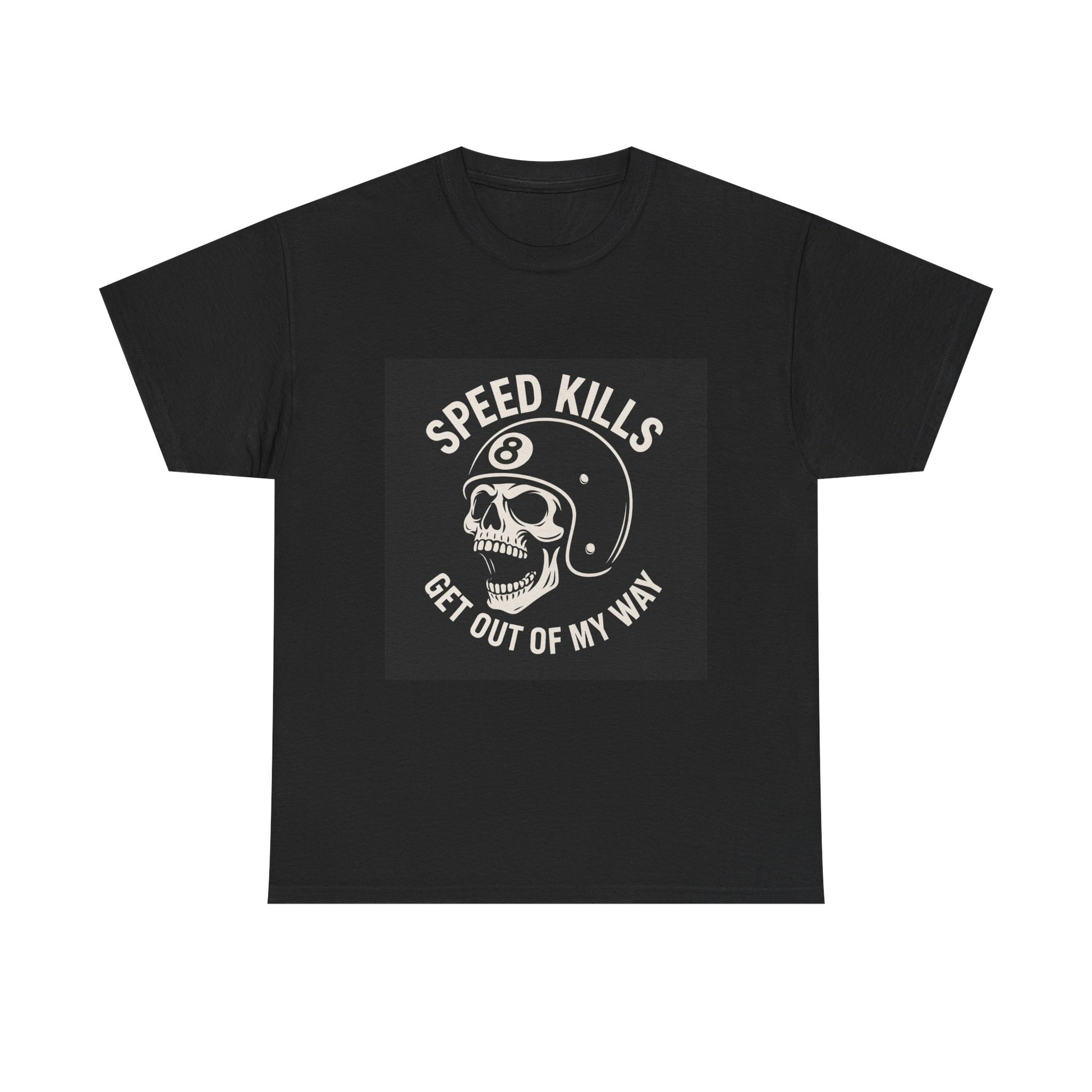 Skull Graphic Tee, Unisex Heavy Cotton Tee, Motorcycle Apparel, Edgy Clothing, Gift for Bikers, Statement T-Shirt
