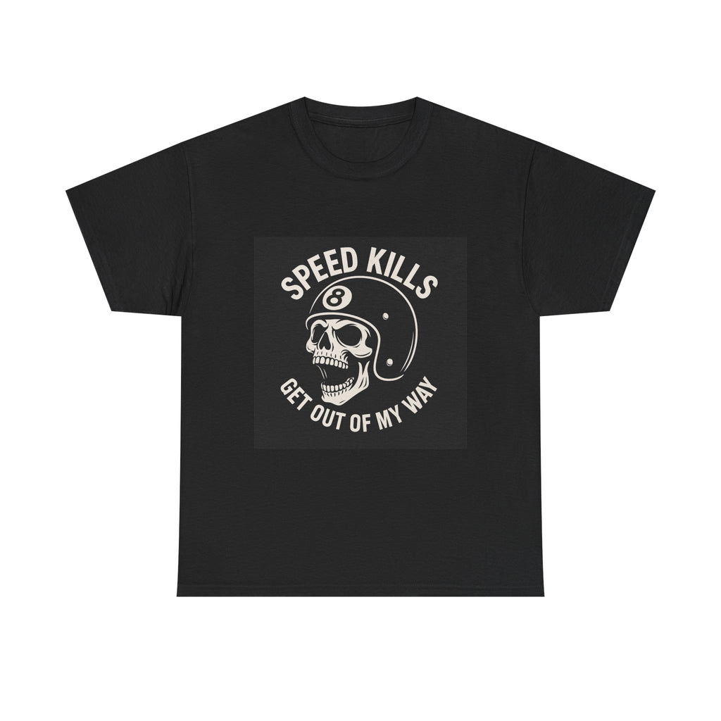 Skull Graphic Tee, Unisex Heavy Cotton Tee, Motorcycle Apparel, Edgy Clothing, Gift for Bikers, Statement T-Shirt