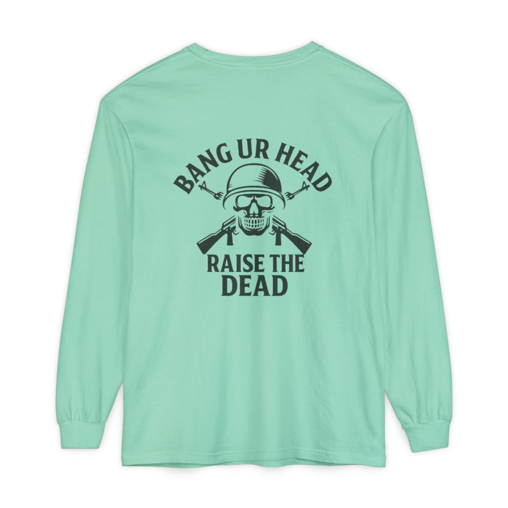 Unisex Garment-dyed Long Sleeve T-Shirt