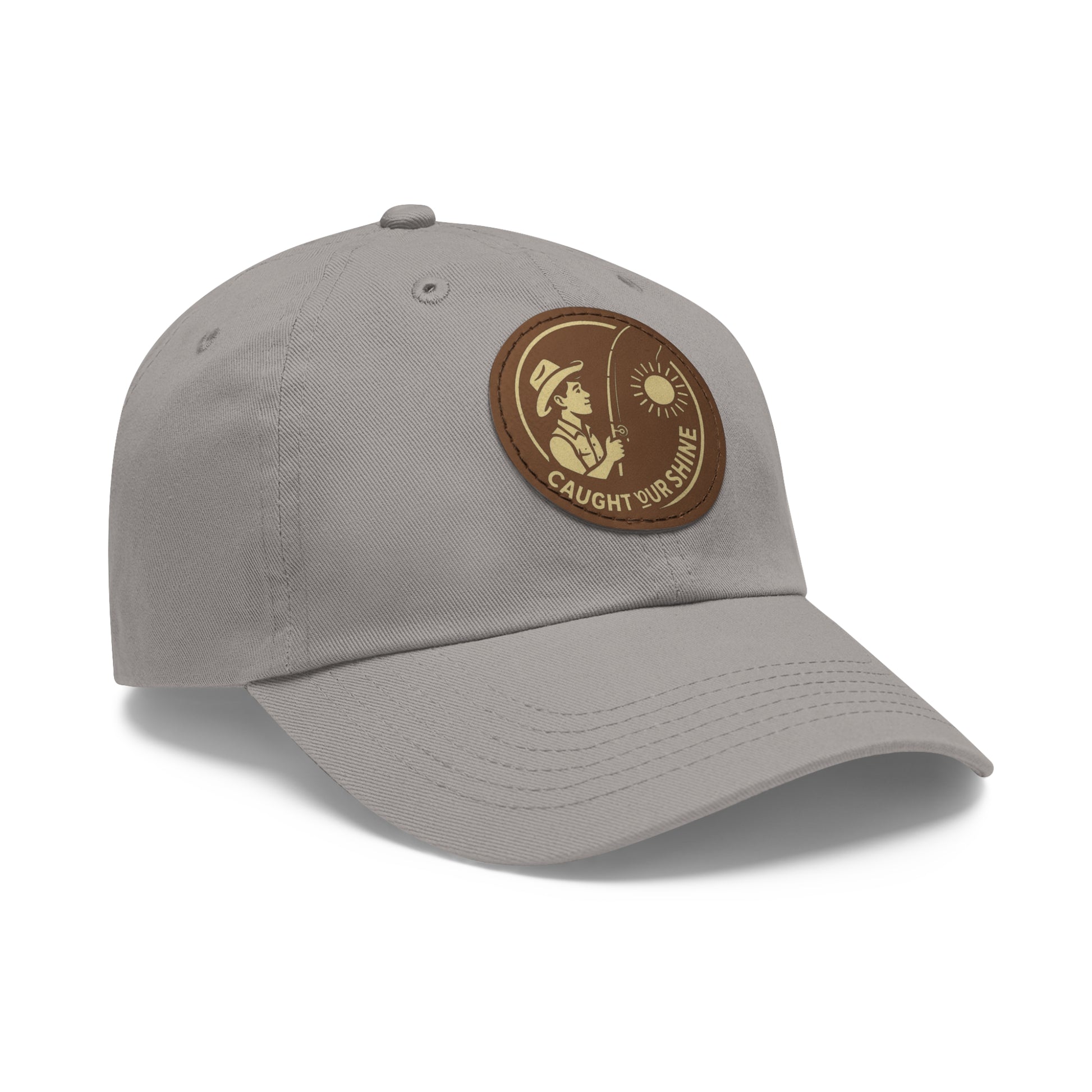 Stylish Dad Hat with Leather Patch | Perfect for Outdoors, Gift for Dads, Casual Wear, Summer Adventures, Trendy Accessories