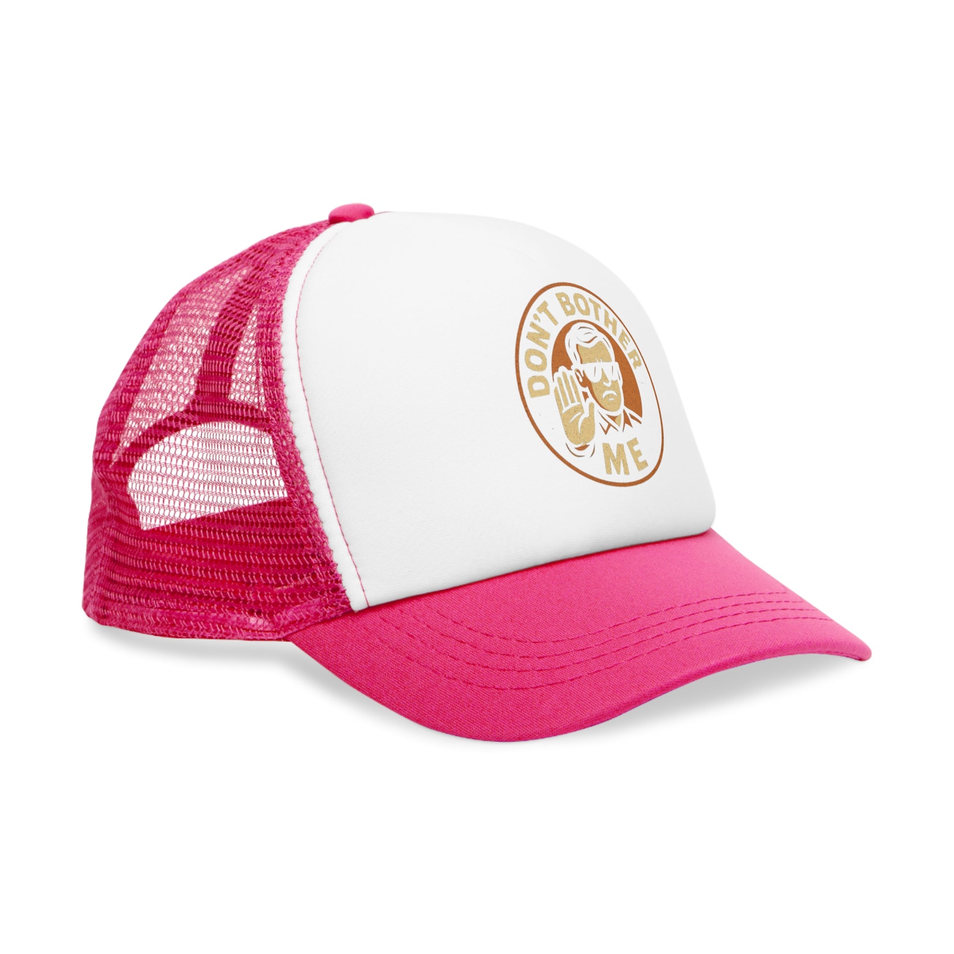 Funny Mesh Cap: Don't Bother Me Hat for Casual Wear, Gift for Dad, Vacation Accessory, Outdoor Sun Protection, Relaxation Gear