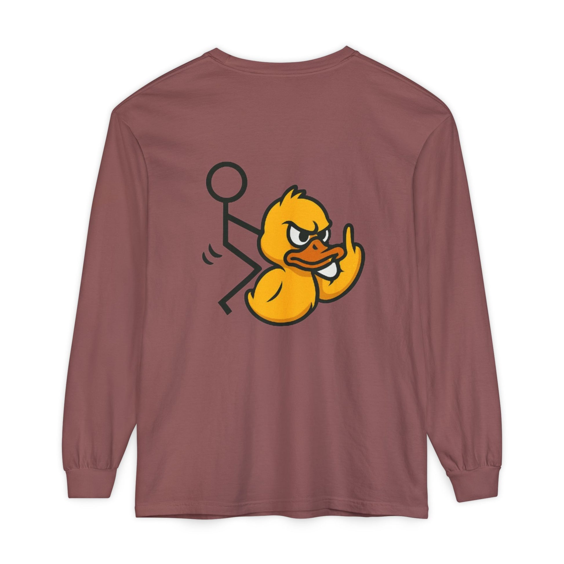 Unisex Garment-dyed Long Sleeve T-Shirt