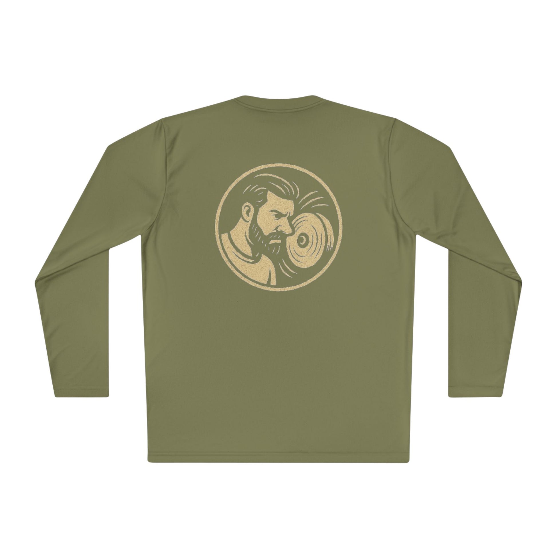 Unisex Lightweight Long Sleeve Tee with Retro DJ Design, Perfect for Music Lovers, Festival Outfits, Casual Wear, Gift for Him
