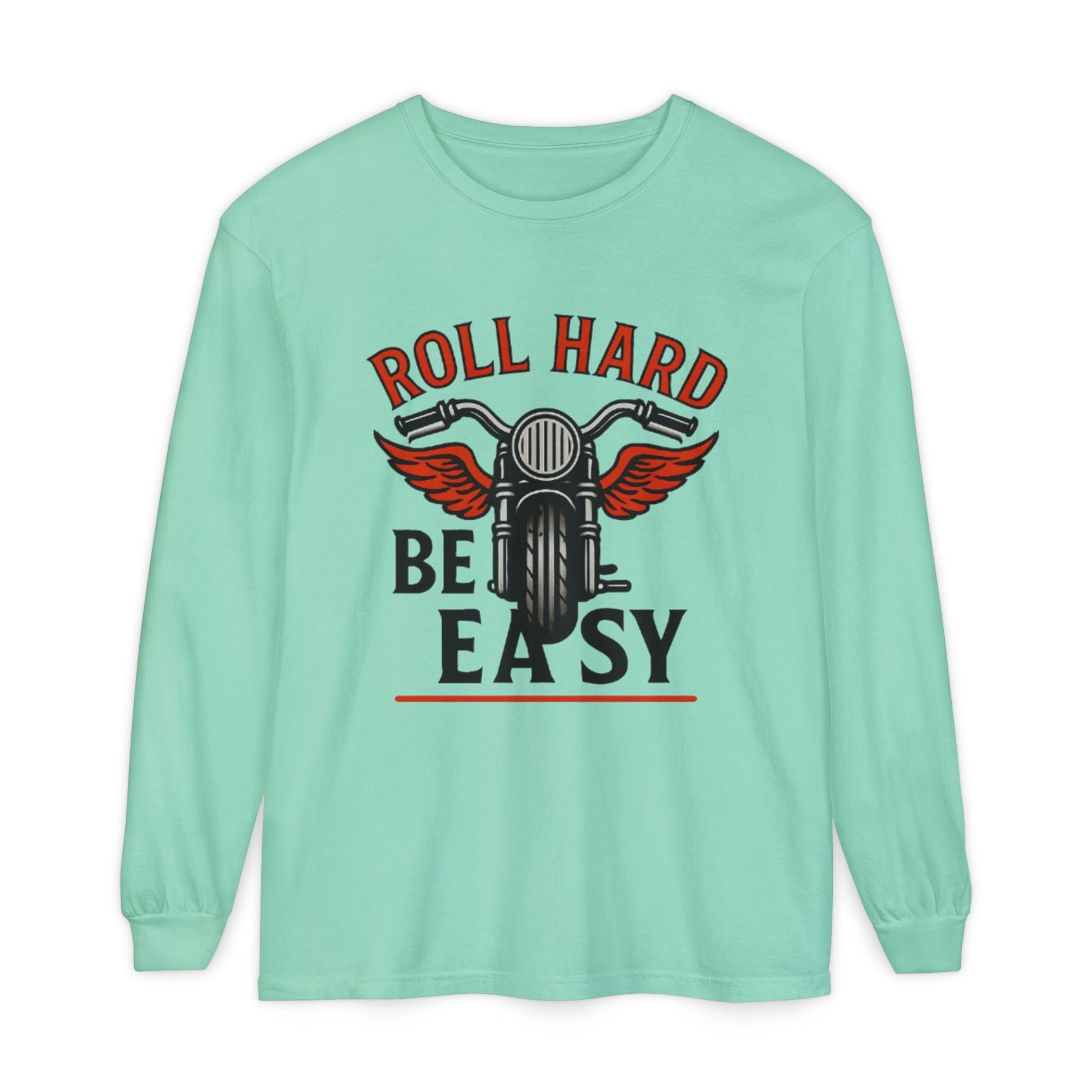 Unisex Garment-dyed Long Sleeve T-Shirt