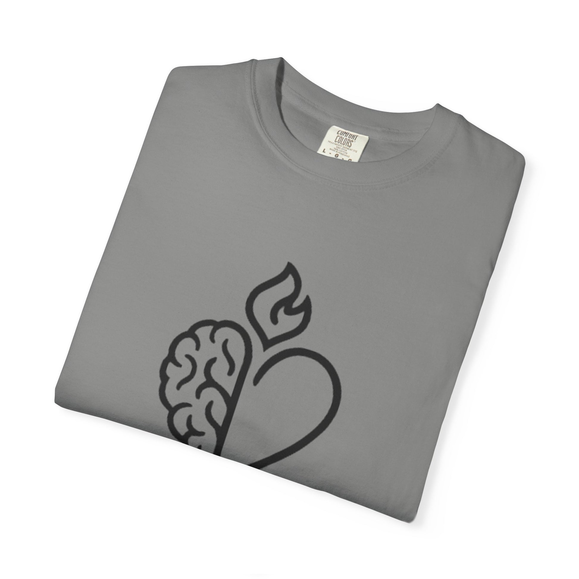 T-Shirt adapt fast, stay human Unisex Garment-Dyed