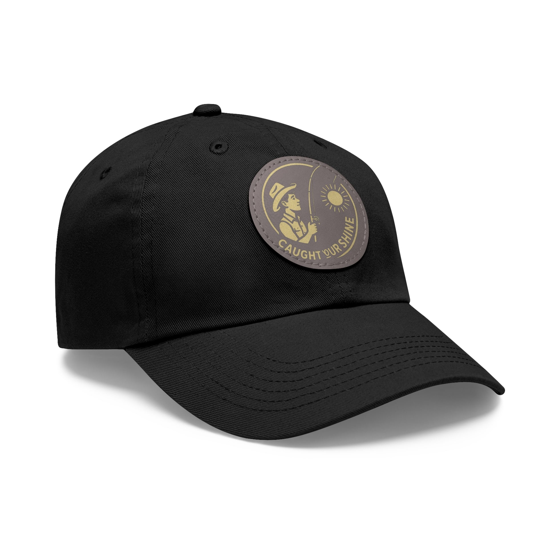 Stylish Dad Hat with Leather Patch | Perfect for Outdoors, Gift for Dads, Casual Wear, Summer Adventures, Trendy Accessories