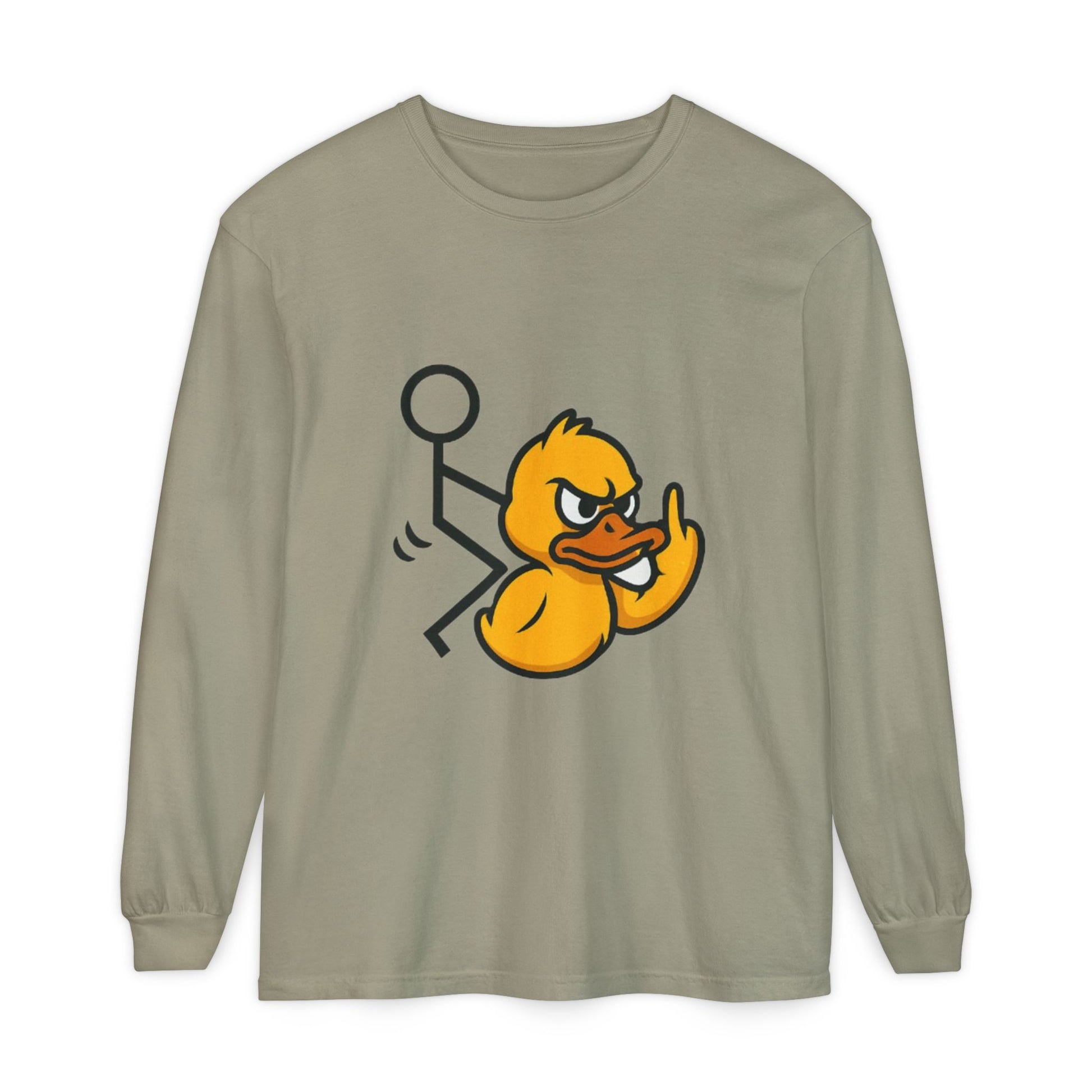 Unisex Garment-dyed Long Sleeve T-Shirt