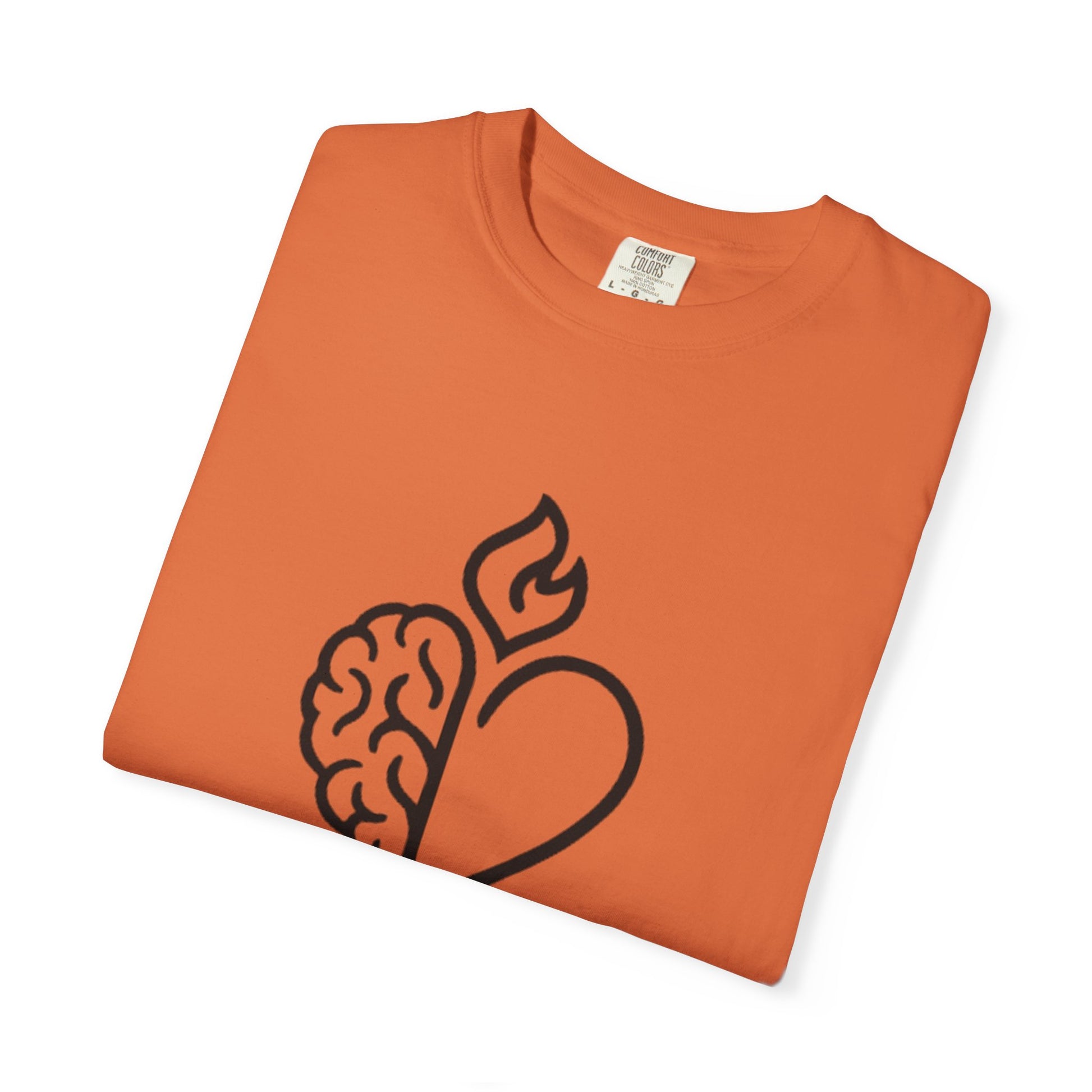 T-Shirt adapt fast, stay human Unisex Garment-Dyed