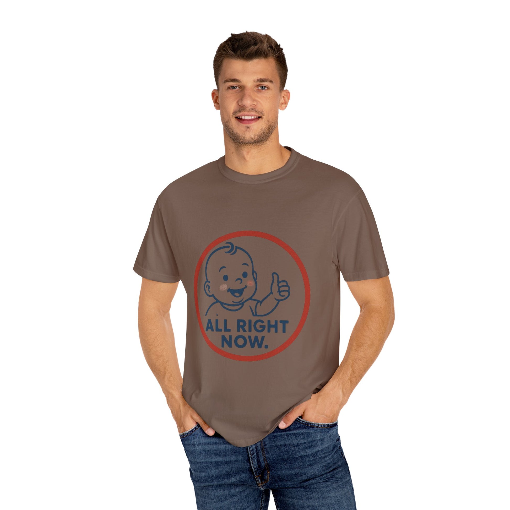 Cheerful Baby Graphic T-Shirt, Funny Quote Tee, Casual Wear, Gift for New Parents, Baby Shower Present, Everyday Comfort