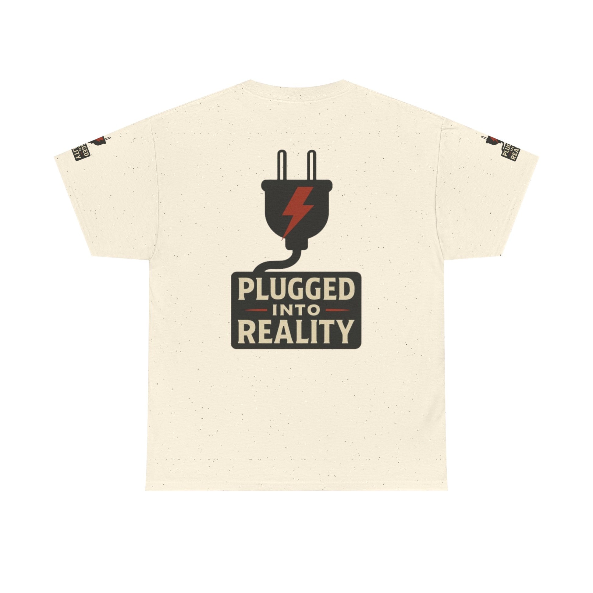 Unplugged Reality Tee - Fun Casual Shirt, Gift for Tech Enthusiasts, Graphic Tee for Friends, Quirky Everyday Wear, Recharge Your Vibe!