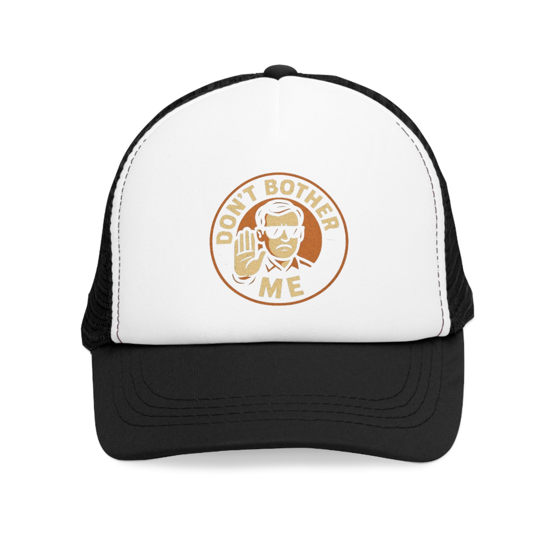 Funny Mesh Cap: Don't Bother Me Hat for Casual Wear, Gift for Dad, Vacation Accessory, Outdoor Sun Protection, Relaxation Gear