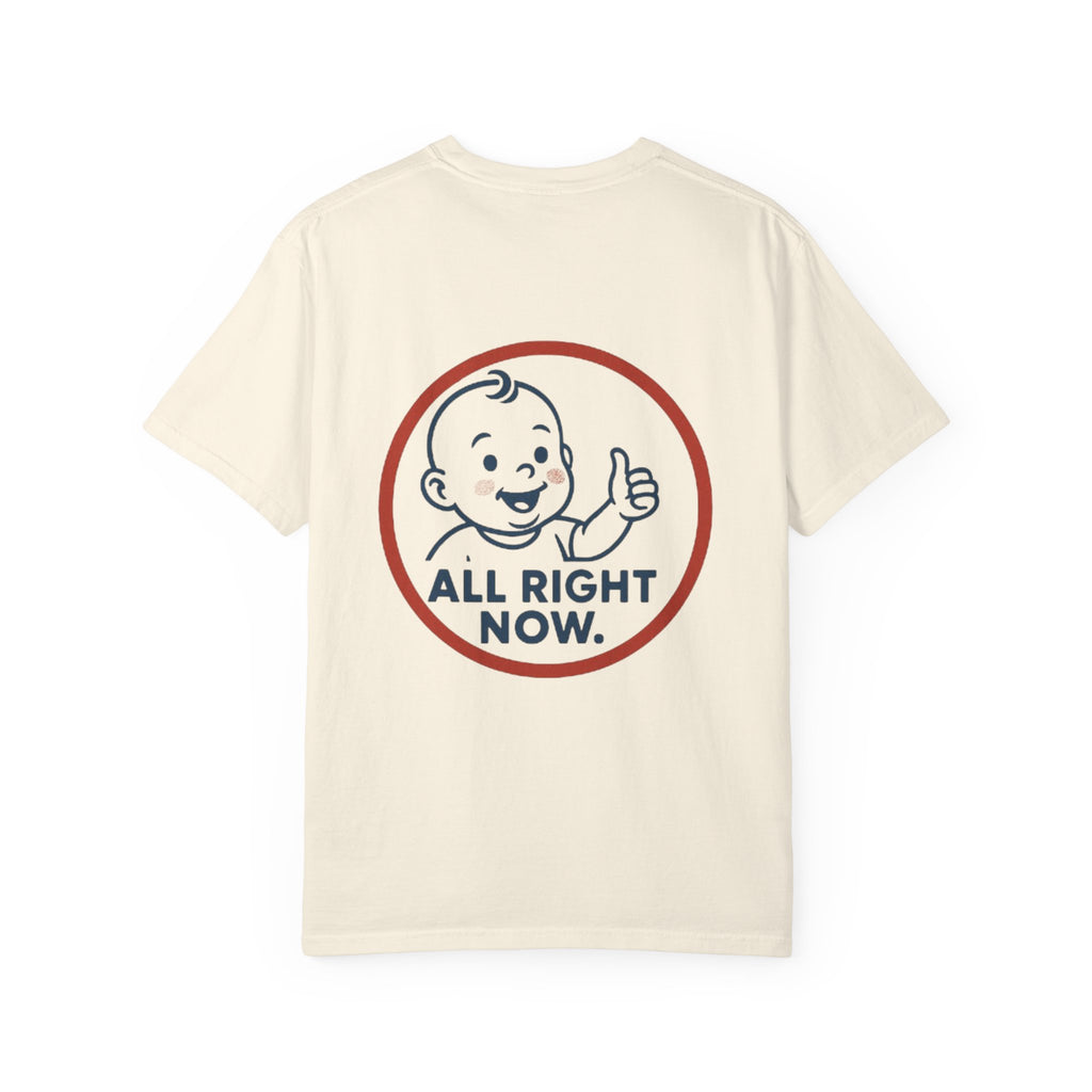 Cheerful Baby Graphic T-Shirt, Funny Quote Tee, Casual Wear, Gift for New Parents, Baby Shower Present, Everyday Comfort