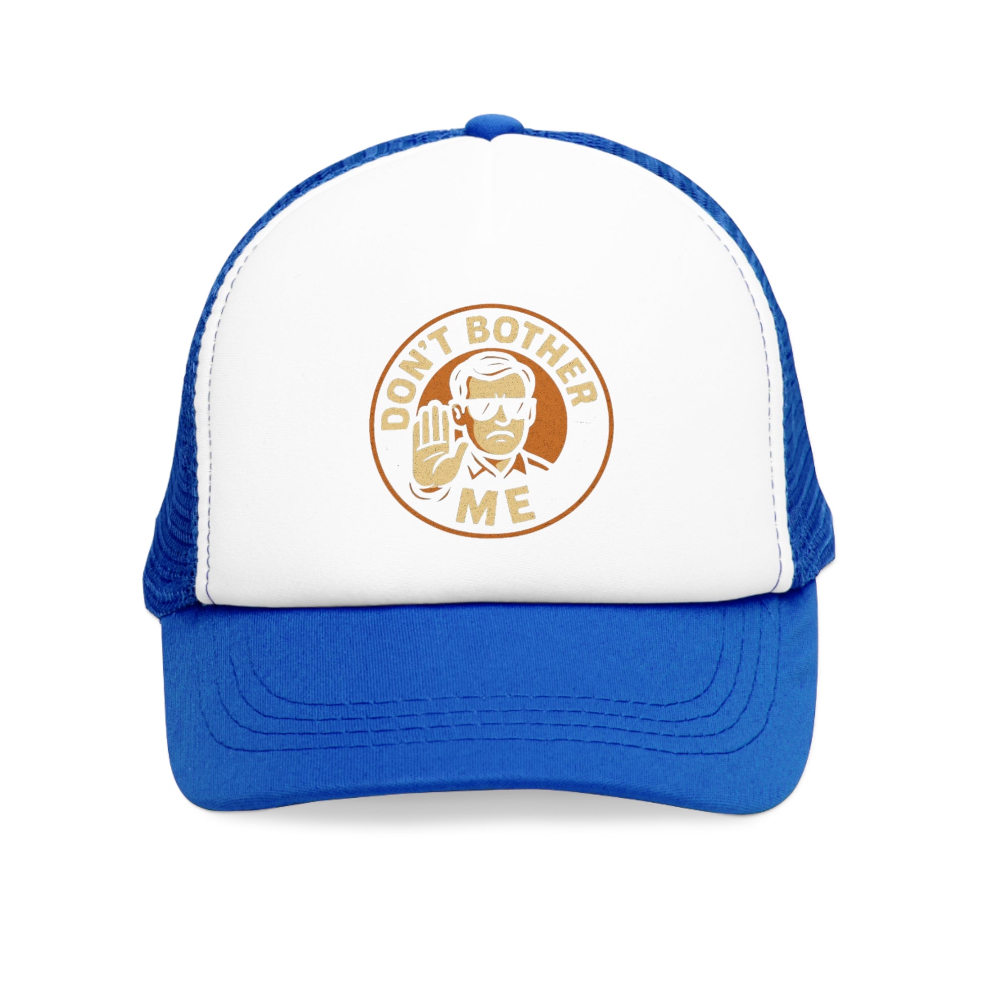 Funny Mesh Cap: Don't Bother Me Hat for Casual Wear, Gift for Dad, Vacation Accessory, Outdoor Sun Protection, Relaxation Gear