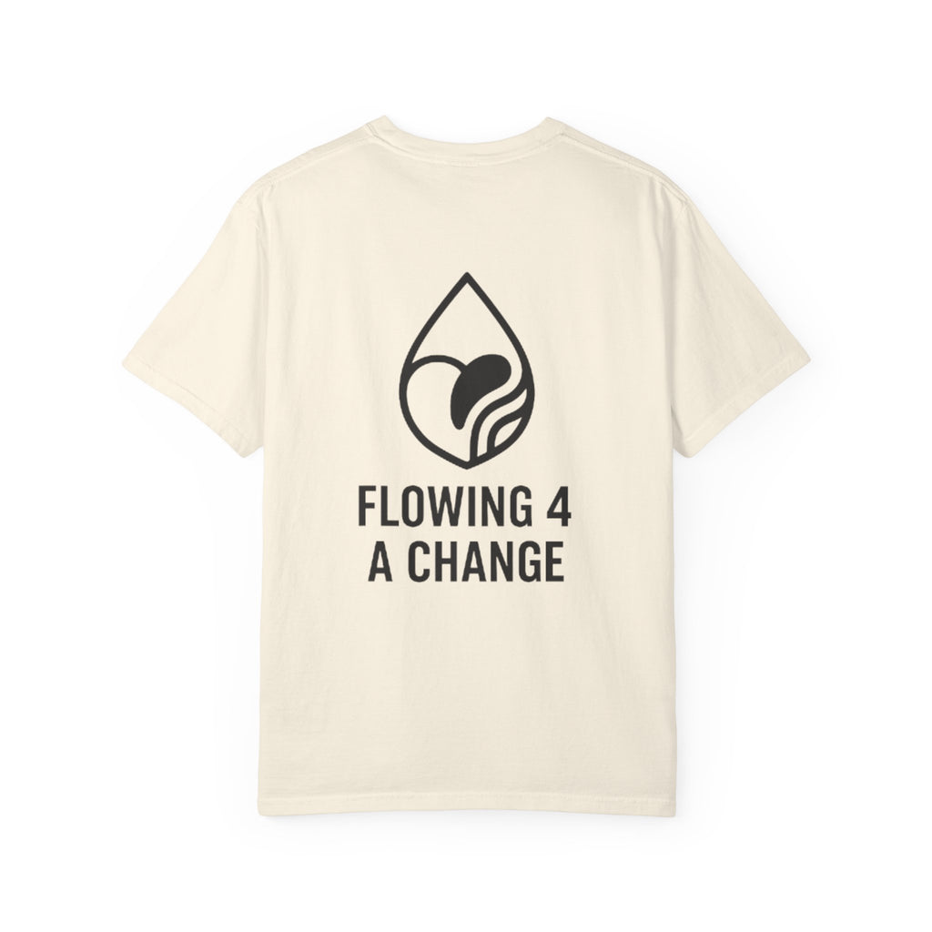 T-Shirt adapt fast, stay human Unisex Garment-Dyed