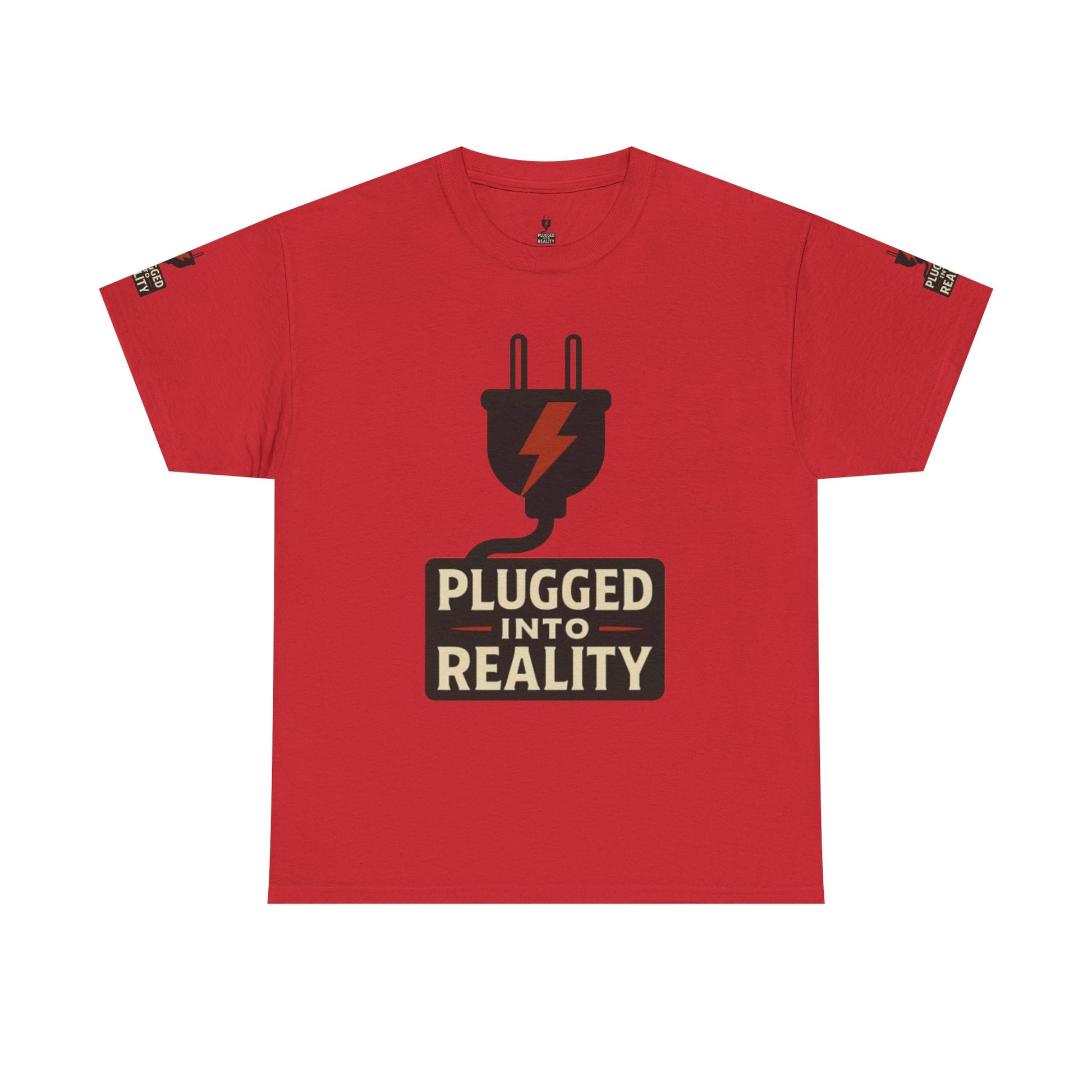 Unplugged Reality Tee - Fun Casual Shirt, Gift for Tech Enthusiasts, Graphic Tee for Friends, Quirky Everyday Wear, Recharge Your Vibe!