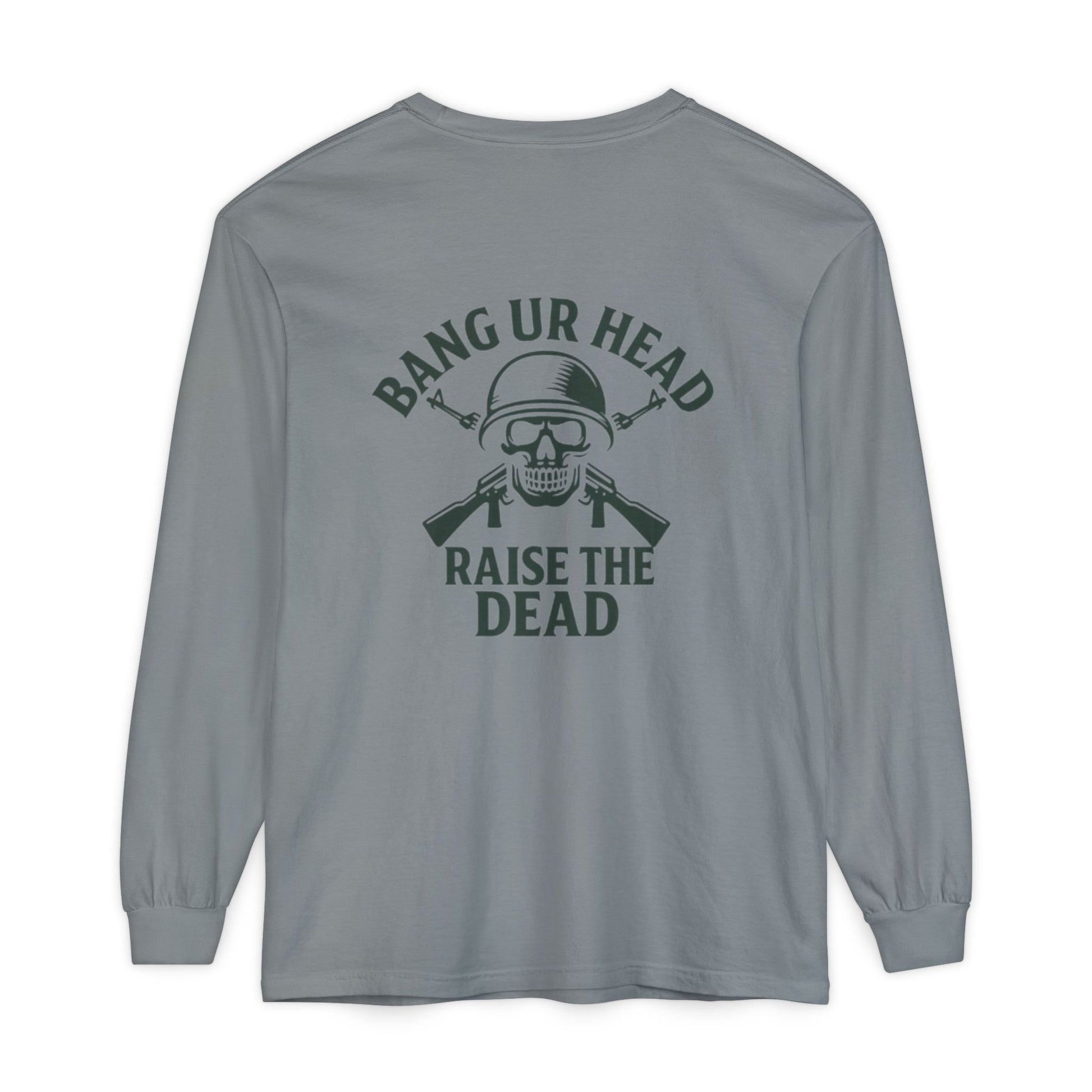 Unisex Garment-dyed Long Sleeve T-Shirt