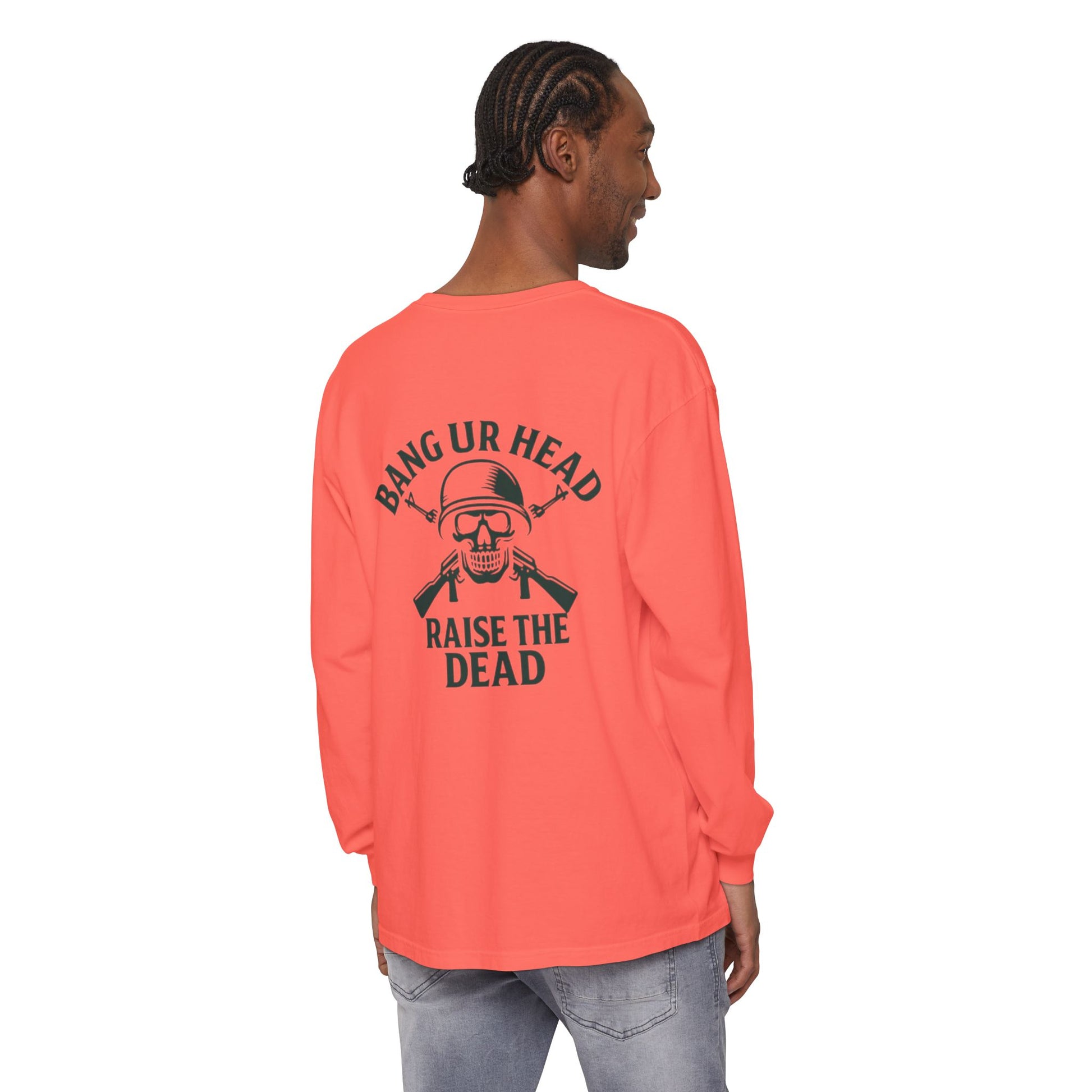 Unisex Garment-dyed Long Sleeve T-Shirt
