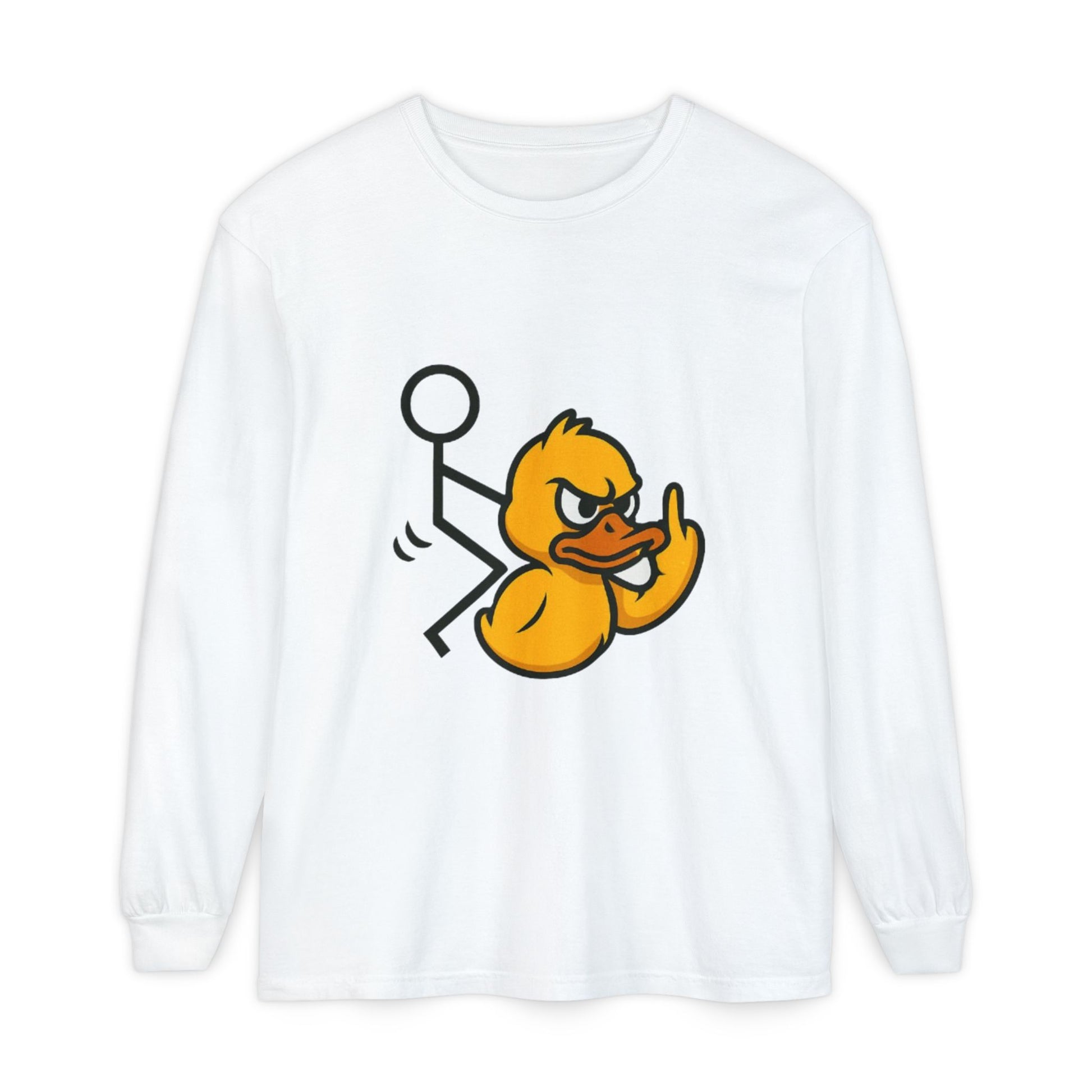 Unisex Garment-dyed Long Sleeve T-Shirt