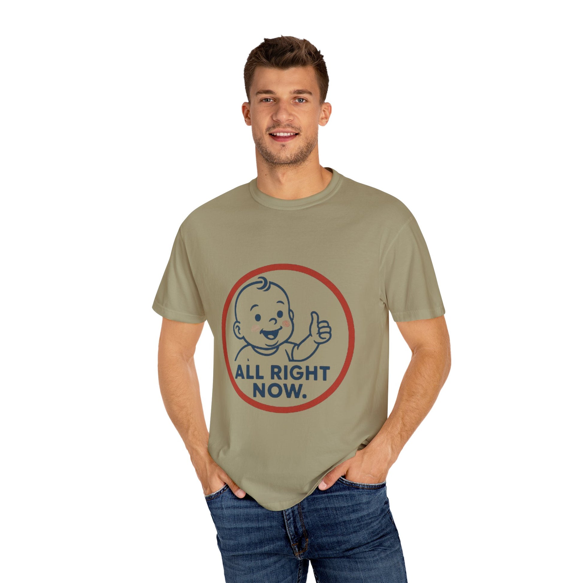 Cheerful Baby Graphic T-Shirt, Funny Quote Tee, Casual Wear, Gift for New Parents, Baby Shower Present, Everyday Comfort