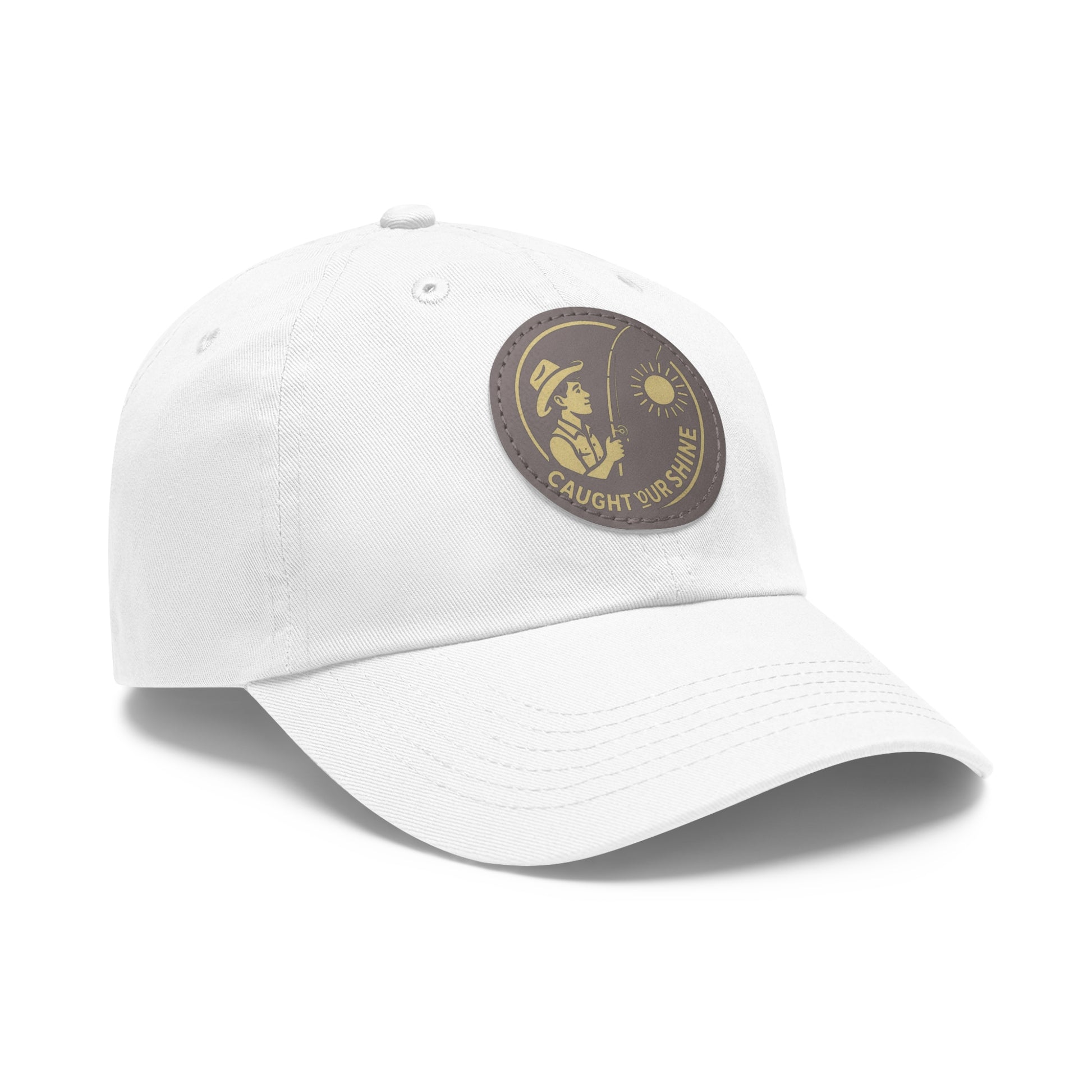 Stylish Dad Hat with Leather Patch | Perfect for Outdoors, Gift for Dads, Casual Wear, Summer Adventures, Trendy Accessories