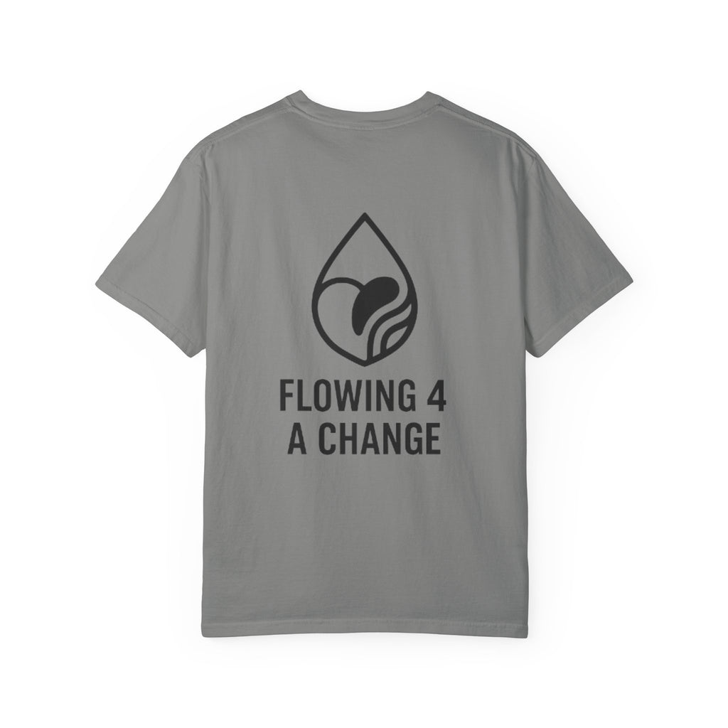 T-Shirt adapt fast, stay human Unisex Garment-Dyed