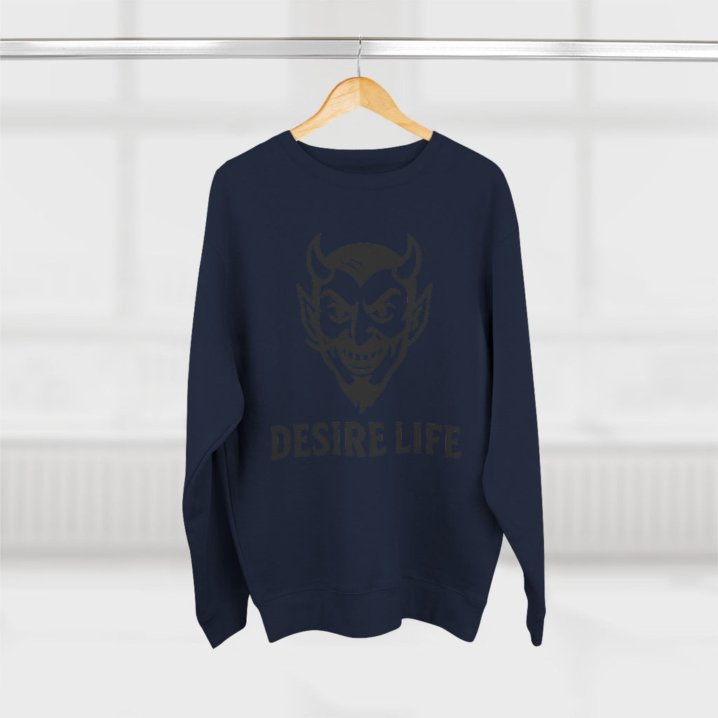Unisex Crewneck Sweatshirt with 'Desire Life' Design | Casual Streetwear, Graphic Sweatshirt, Gift for Him/Her, Trendy Fashion, [...]