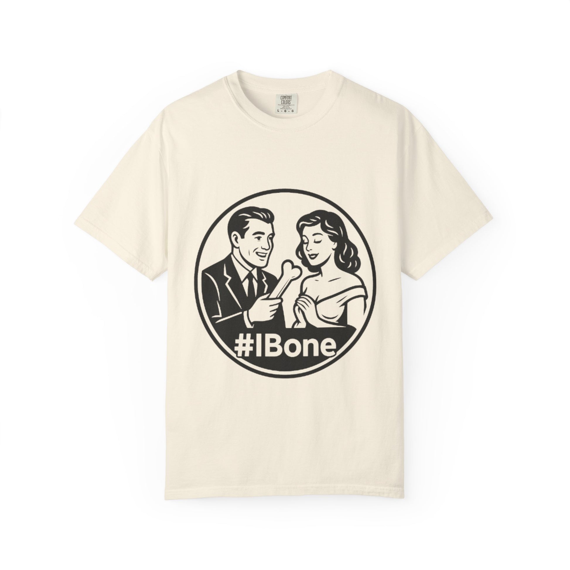 Playful Unisex T-Shirt: #IBone Design, Cute Couple Humor Tee, Gift for Couples, Funny Graphic Shirt, Casual Wear