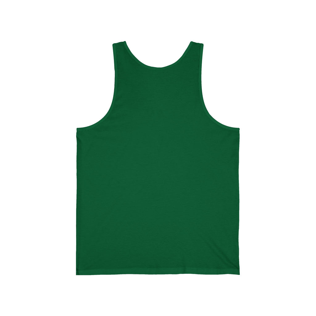 Unisex Jersey Tank Top - Adapt Fast Stay Human, Motivational Workout Shirt, Casual Summer Apparel, Gift for Athletes, Mindfulness Tank