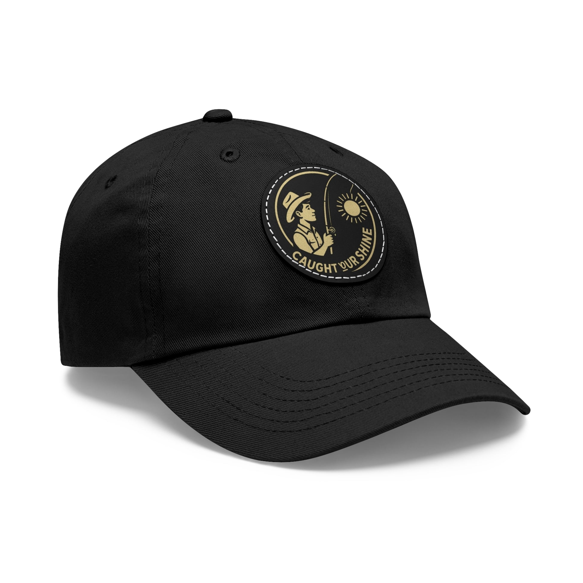 Stylish Dad Hat with Leather Patch | Perfect for Outdoors, Gift for Dads, Casual Wear, Summer Adventures, Trendy Accessories
