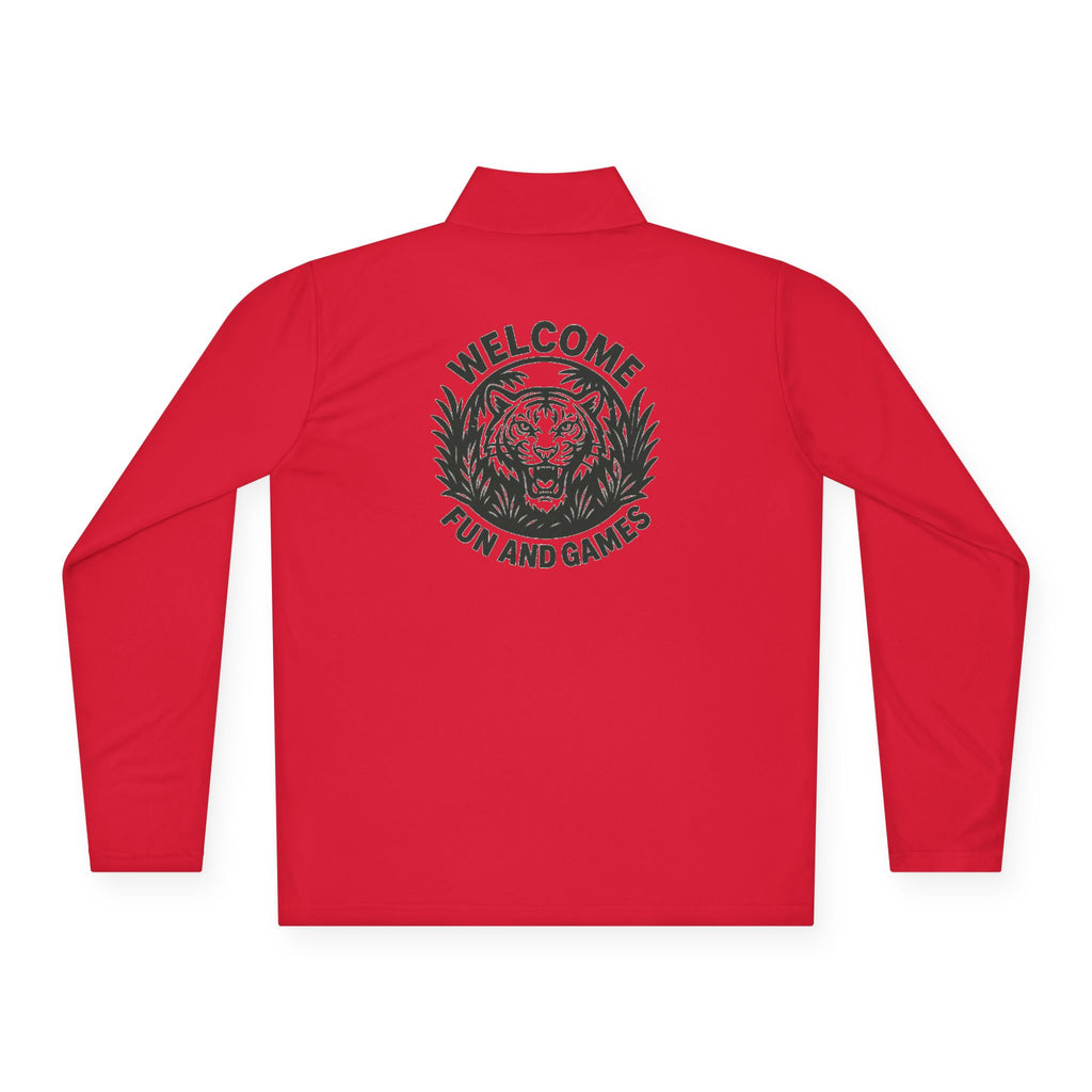 Unisex Quarter-Zip Pullover, Cozy Layer for Every Occasion, Perfect for Game Nights or Casual Outings, Gifts for Him/Her, Stylish & [...]