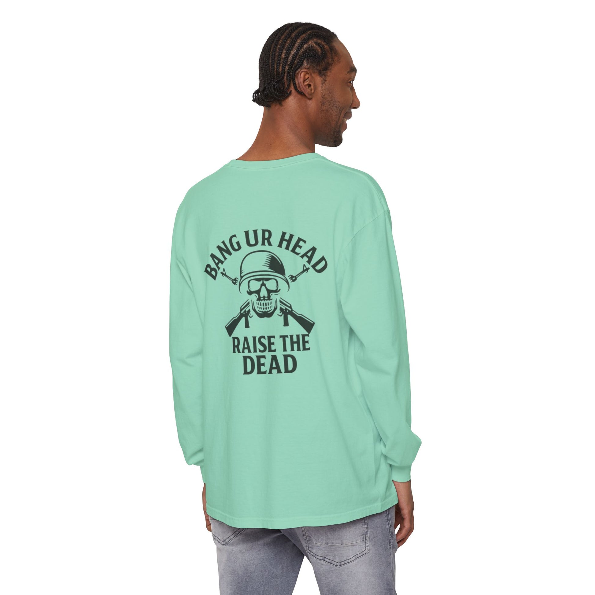 Unisex Garment-dyed Long Sleeve T-Shirt